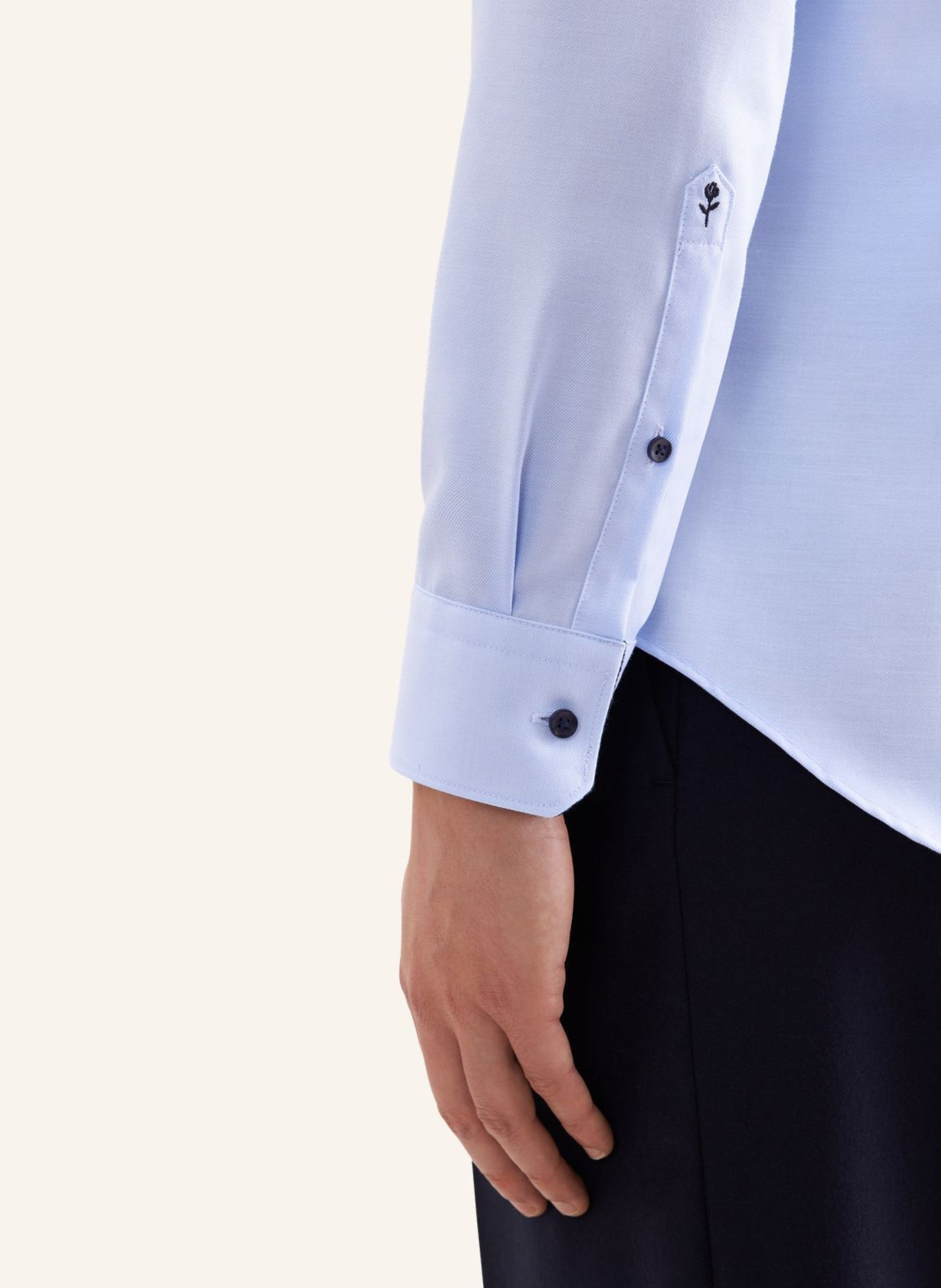 seidensticker Zakelijk overhemd, slim fit: BLAUW