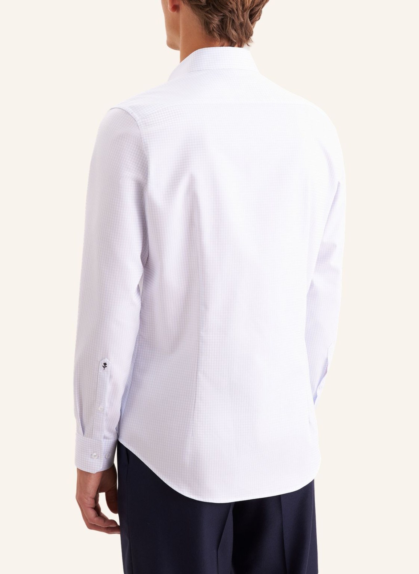 seidensticker Zakelijk overhemd, slim fit: LICHTBLAUW