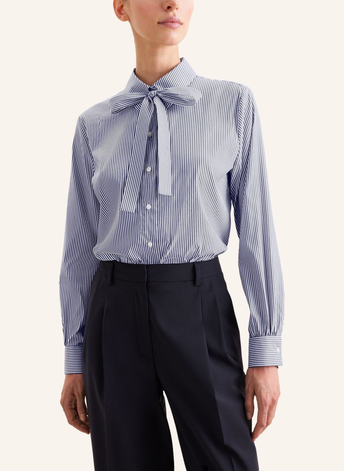 seidensticker Ausgestellte Bluse: DUNKELBLAU