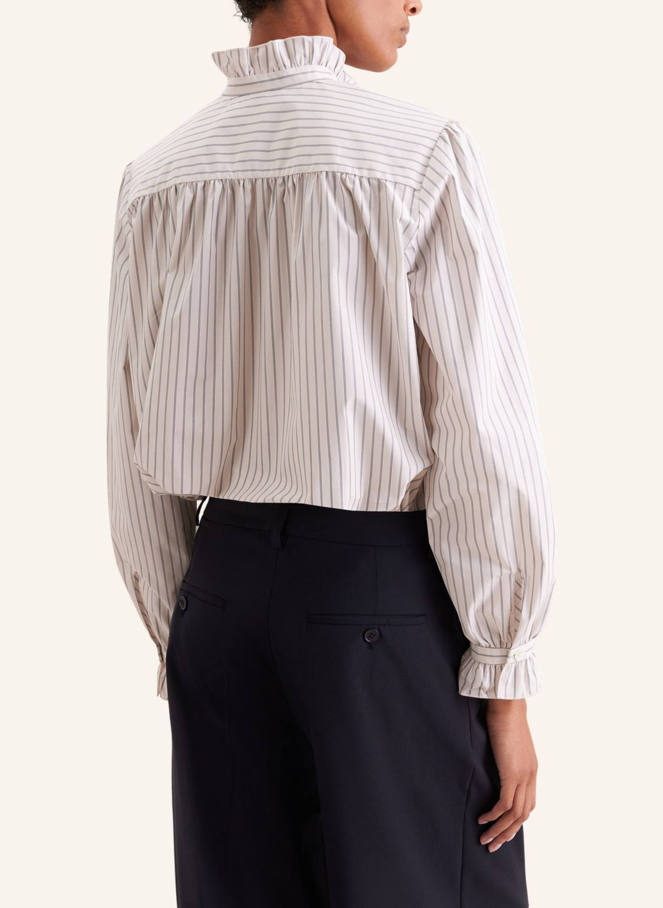 seidensticker Ausgestellte Bluse: WEISS