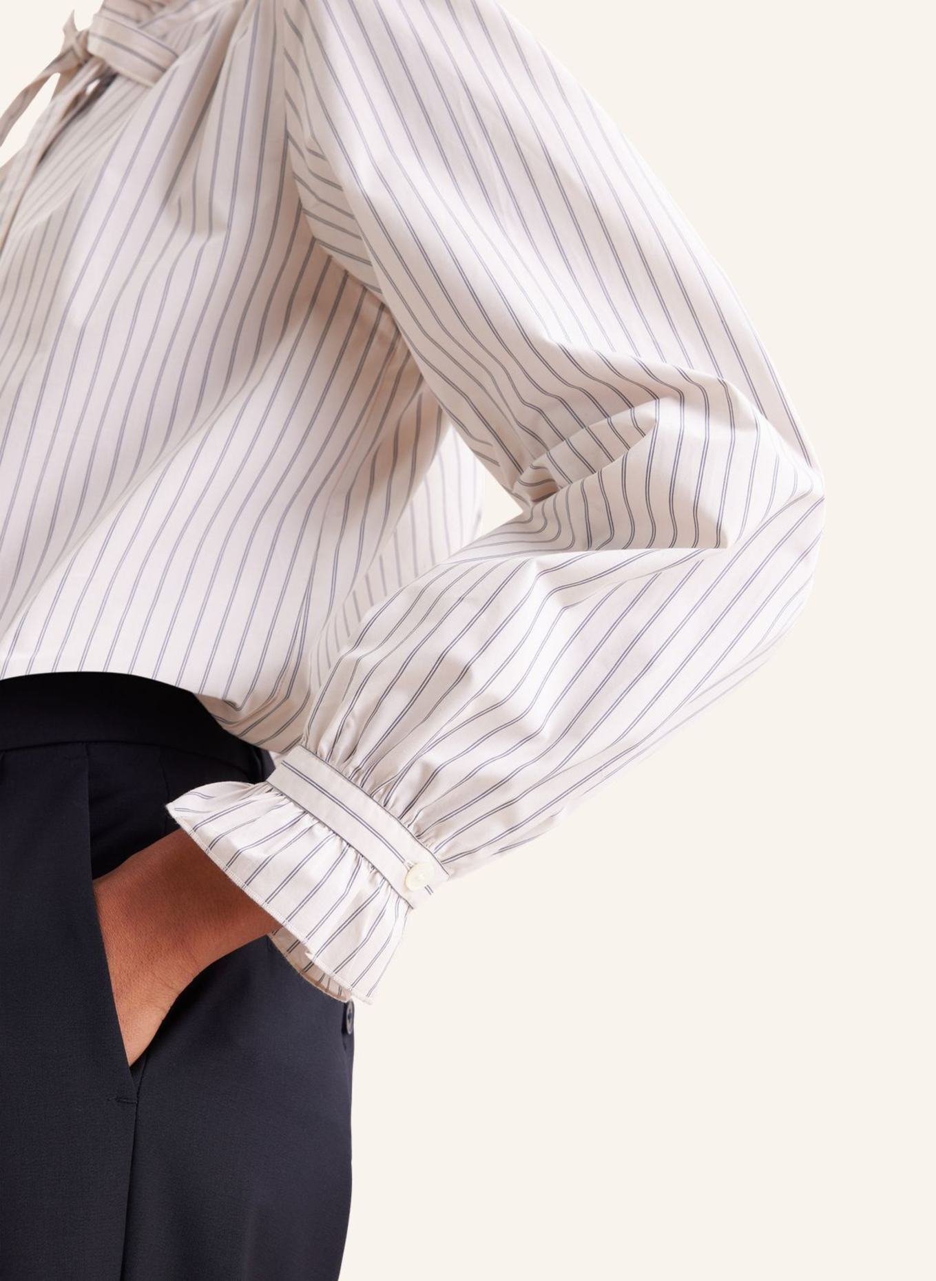 seidensticker Ausgestellte Bluse: WEISS