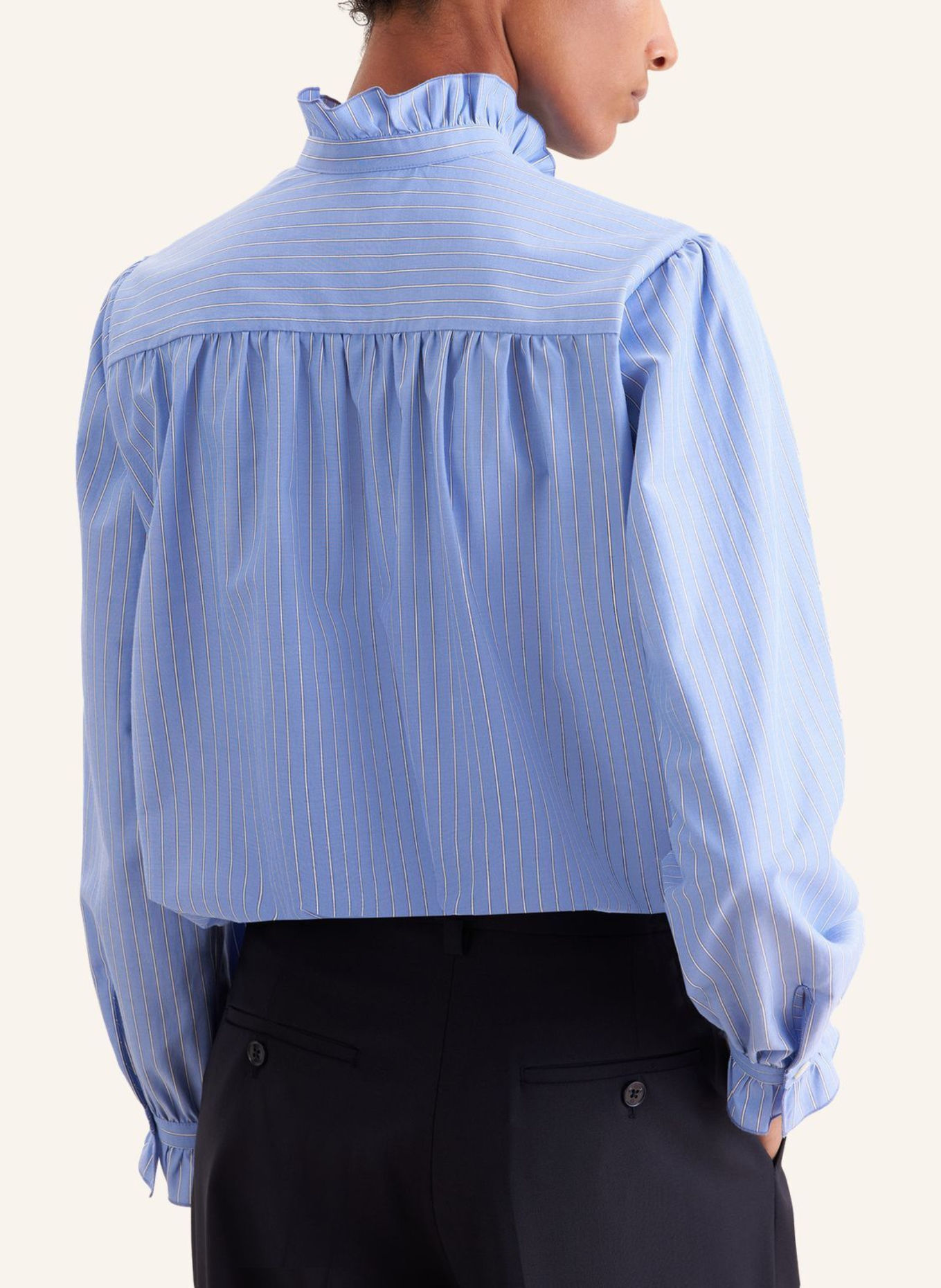 seidensticker Uitgestrekte blouse: BLAUW