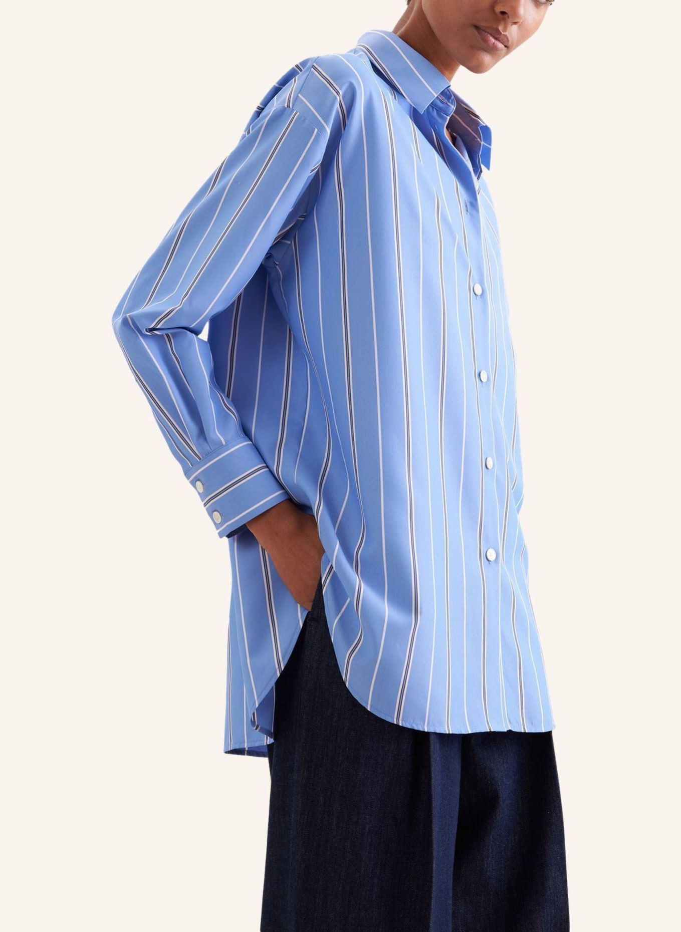 seidensticker Hemdbluse: HELLBLAU