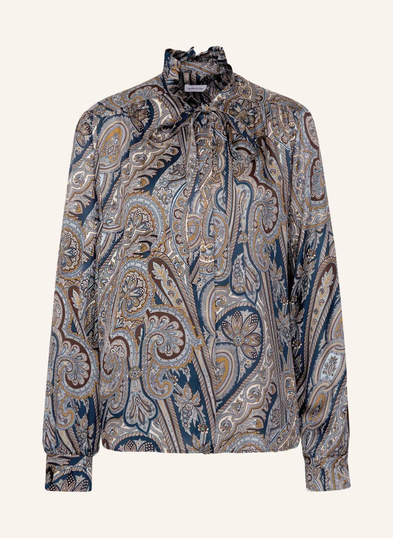 seidensticker Ausgestellte Bluse: DUNKELBLAU