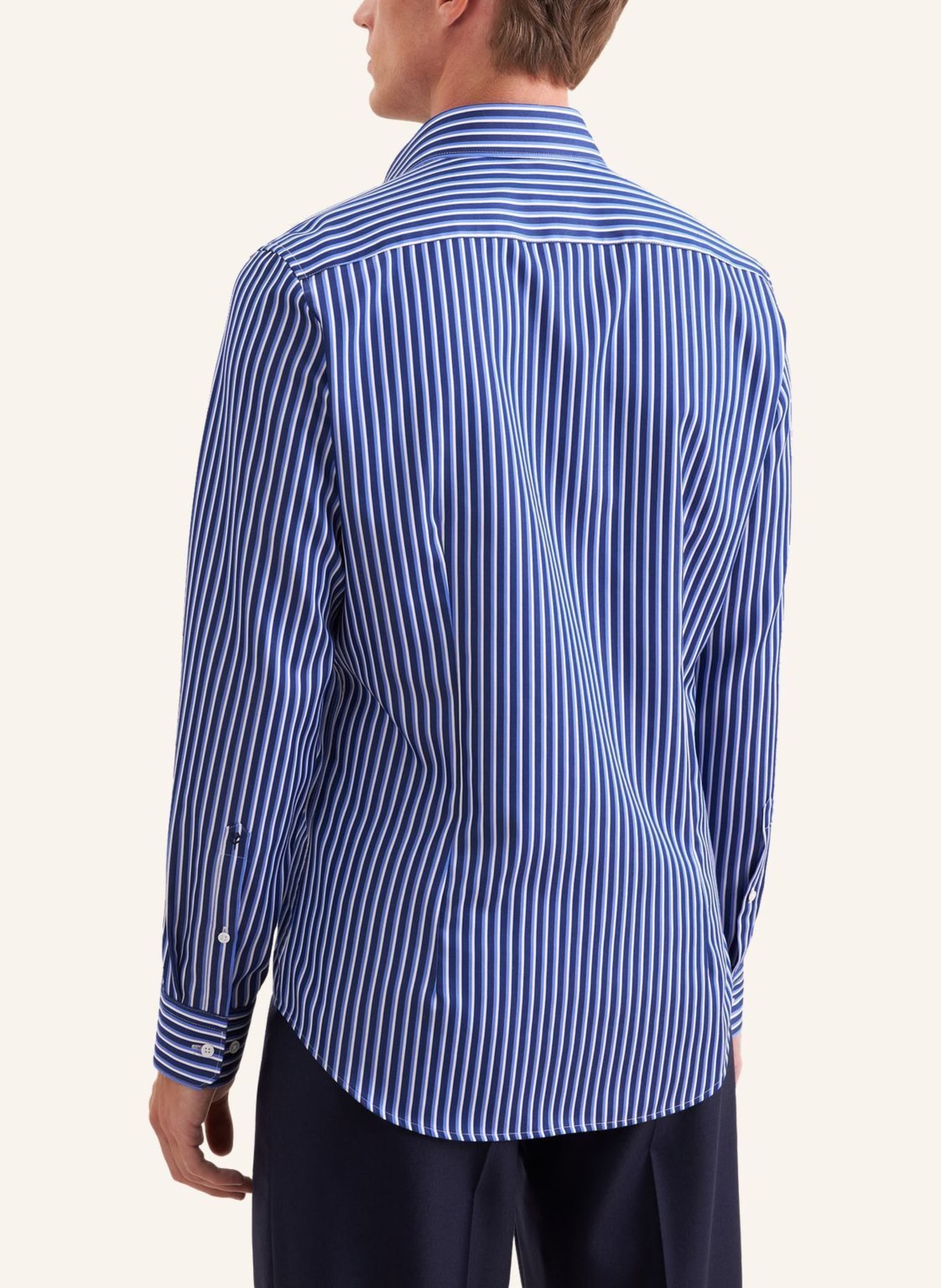 seidensticker Business Hemd Slim Fit: DUNKELBLAU
