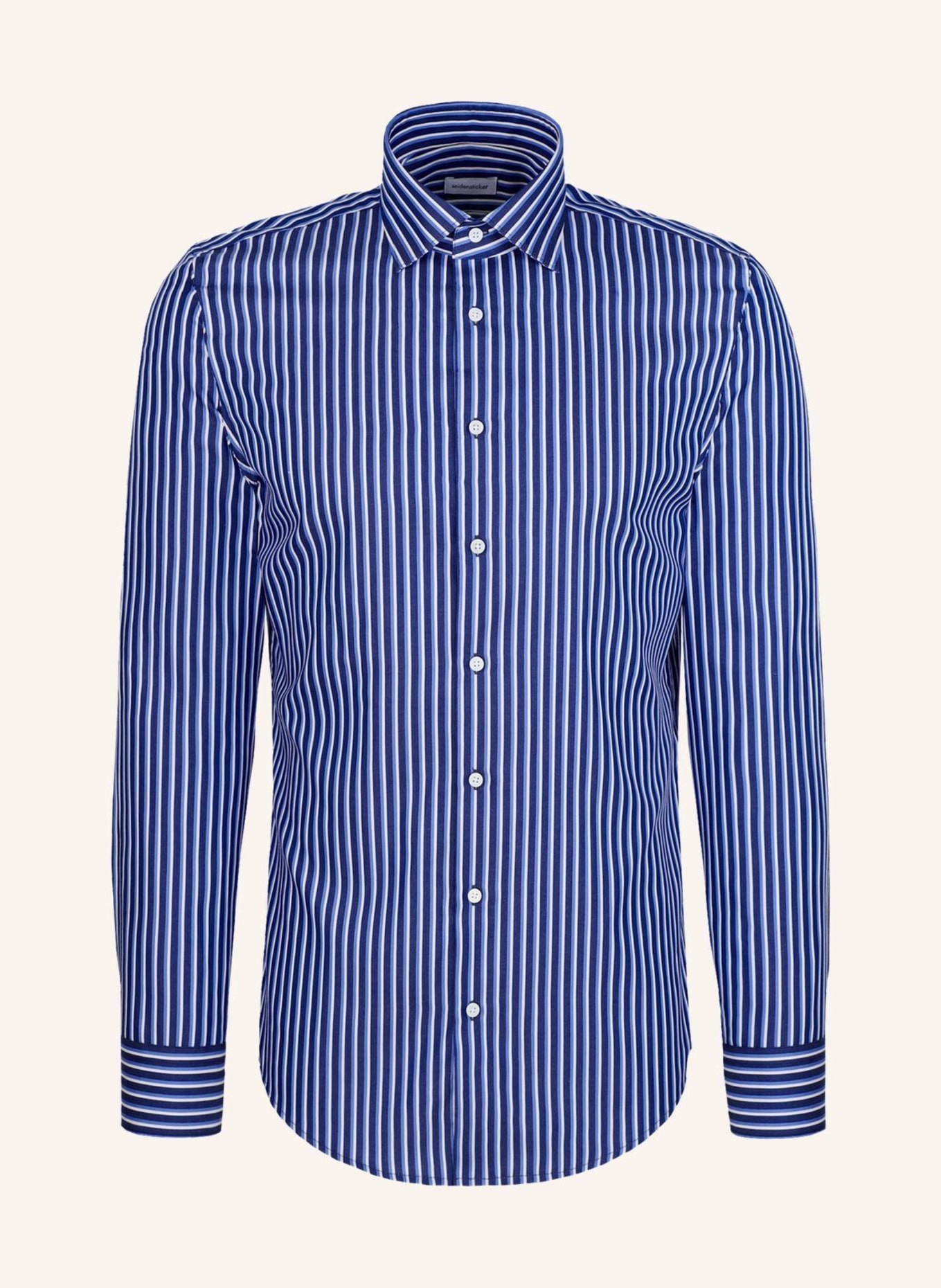 seidensticker Business Hemd Slim Fit: DUNKELBLAU