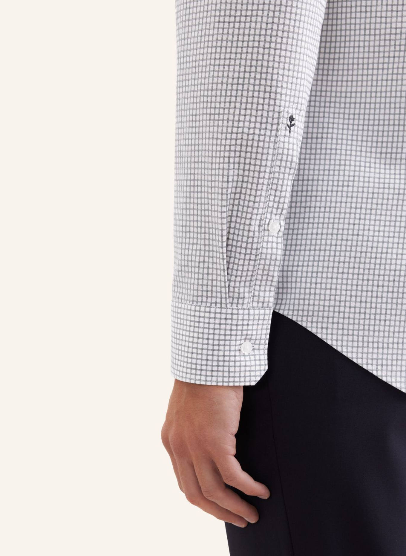 seidensticker Business Hemd Shaped Fit: GRÜN