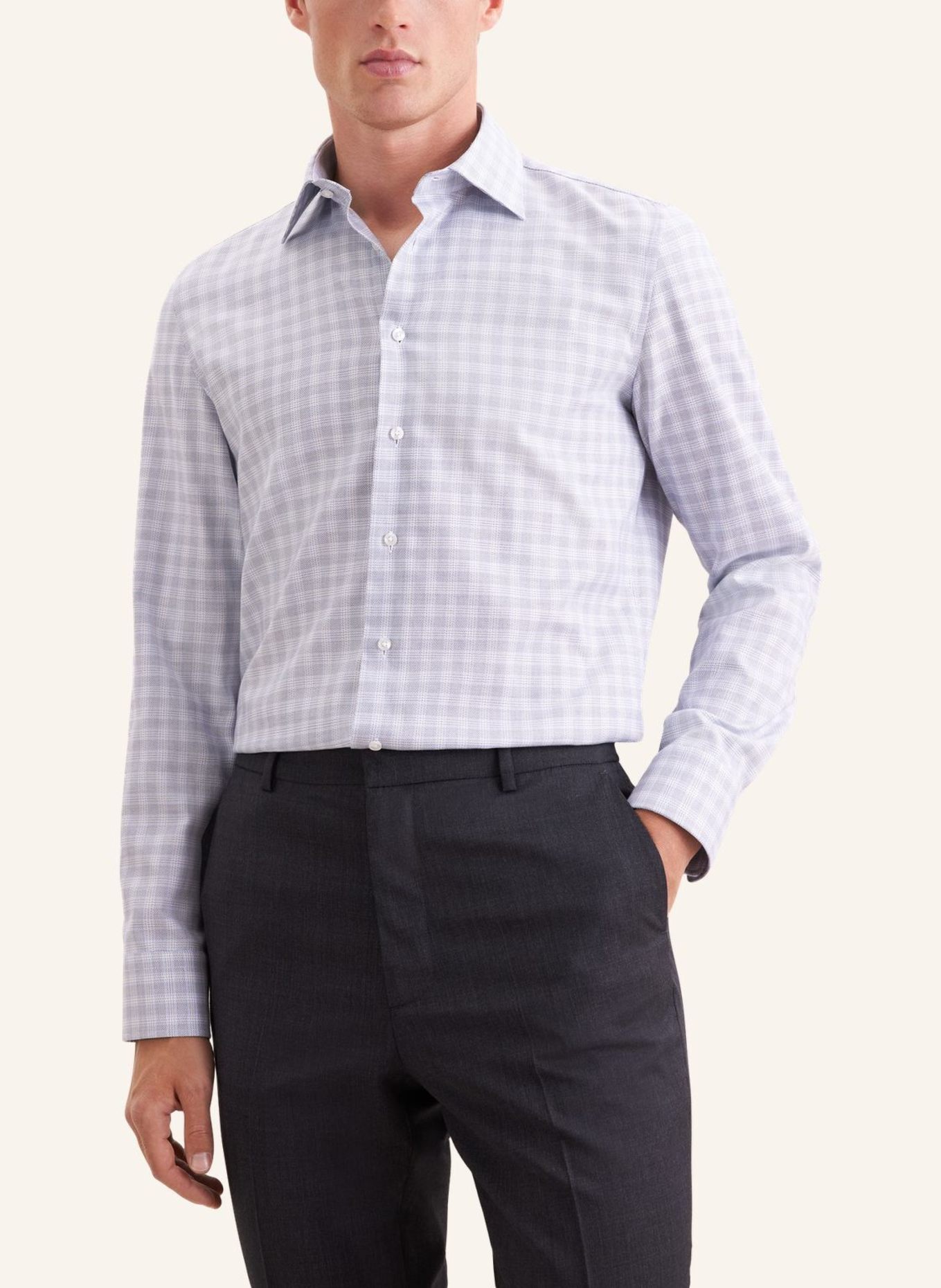 seidensticker Business Hemd Shaped Fit: BLAU