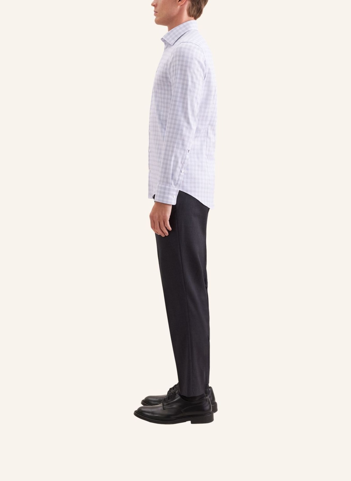seidensticker Business Hemd Shaped Fit: BLAU