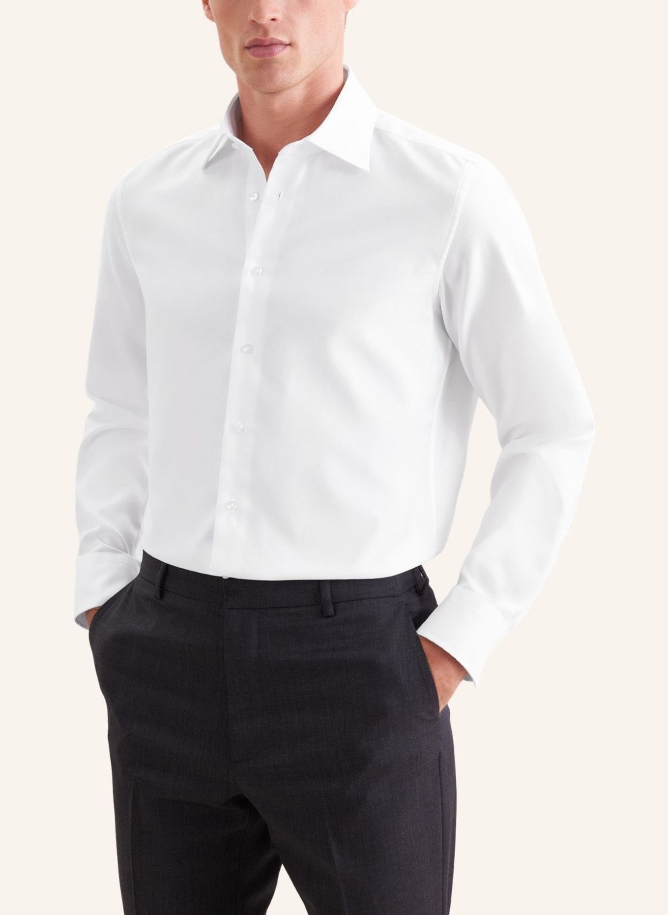 seidensticker Business Shirt, X-Slim Fit: WHITE