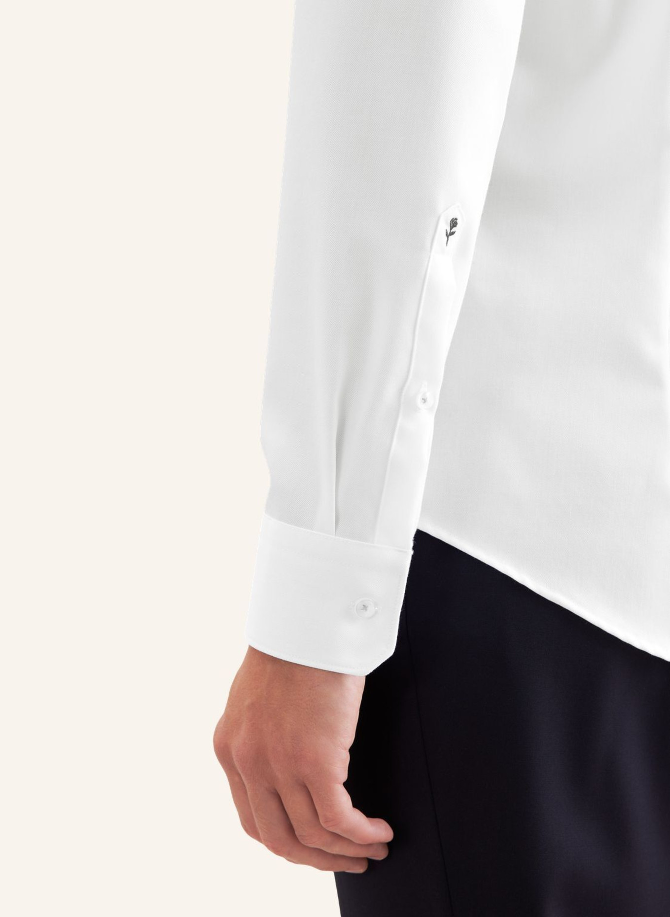 seidensticker Business Hemd Slim Fit: WEISS
