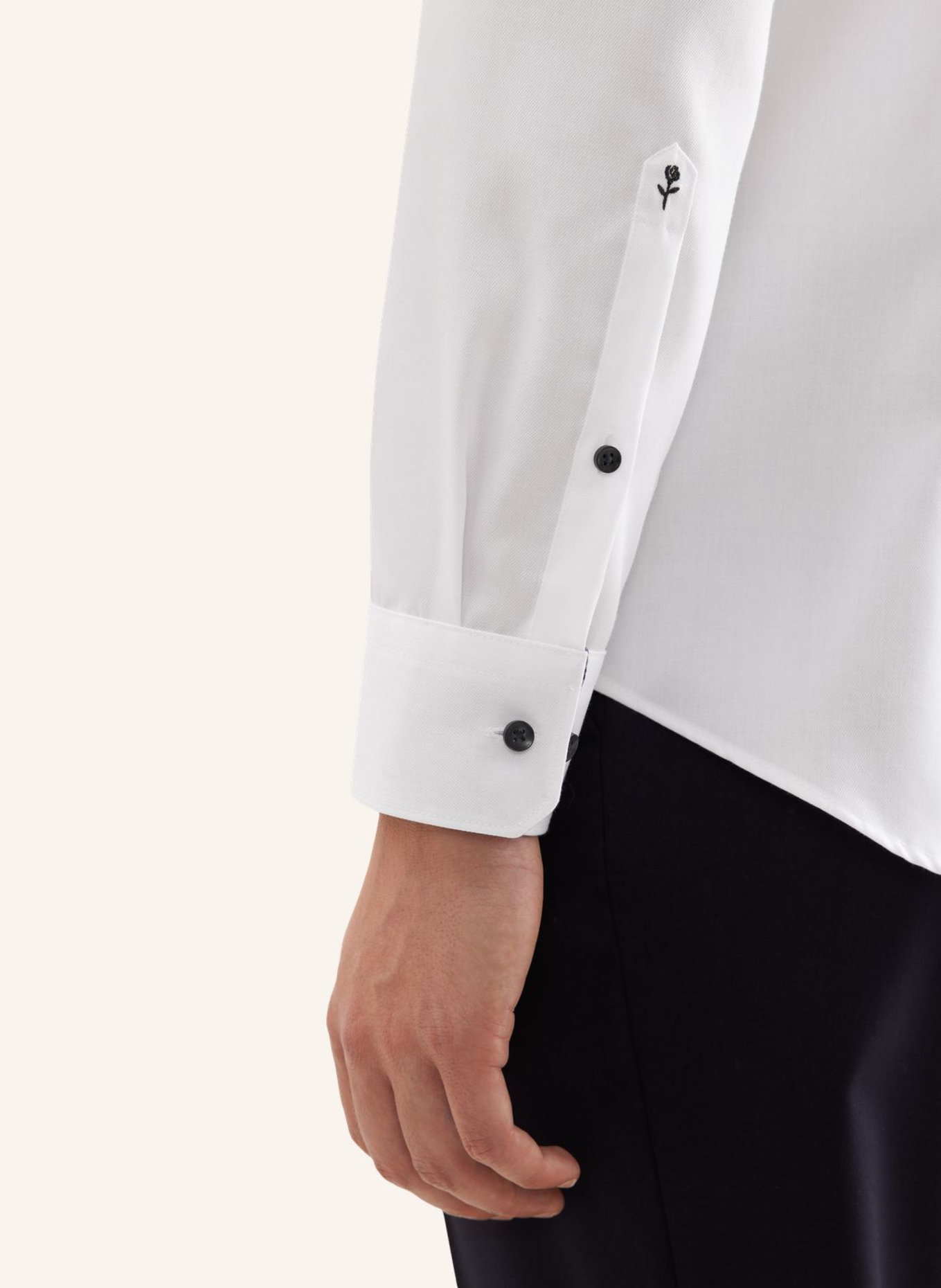 seidensticker Business Hemd Slim Fit: WEISS