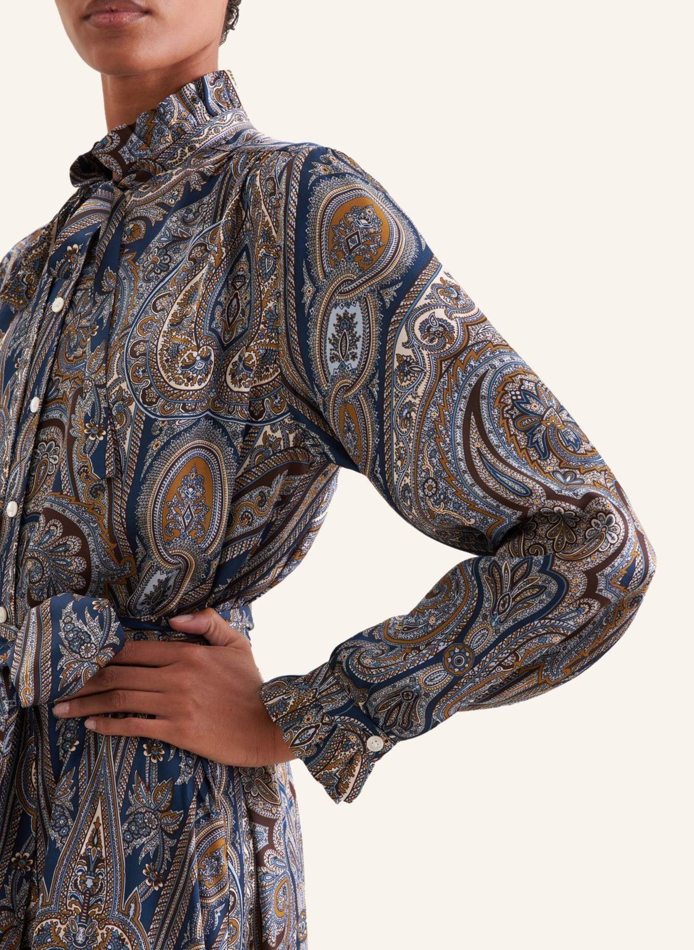 seidensticker Dress: DARK BLUE