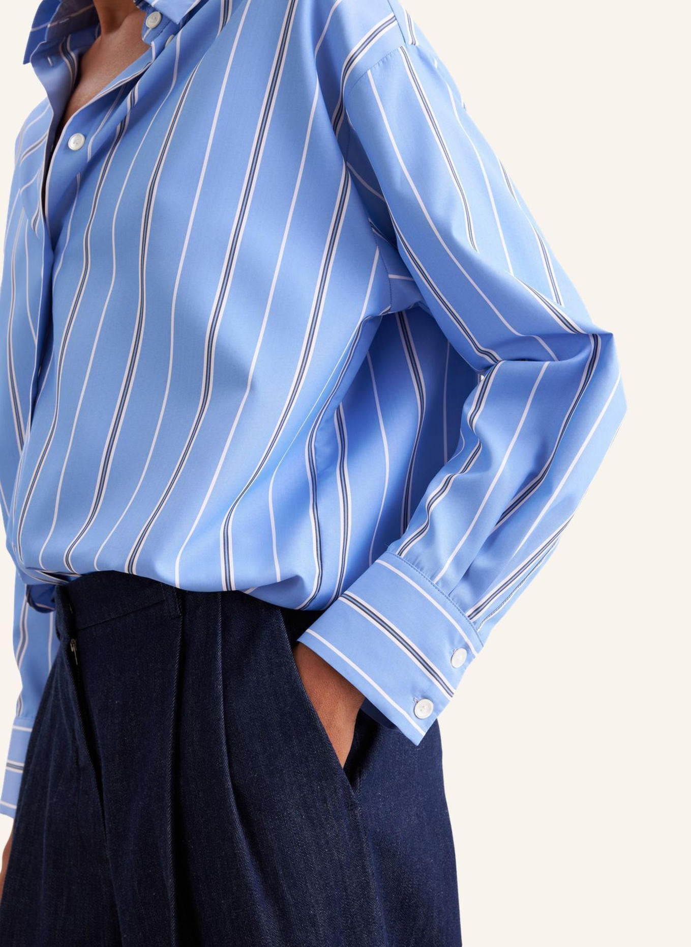 seidensticker Hemdbluse: HELLBLAU