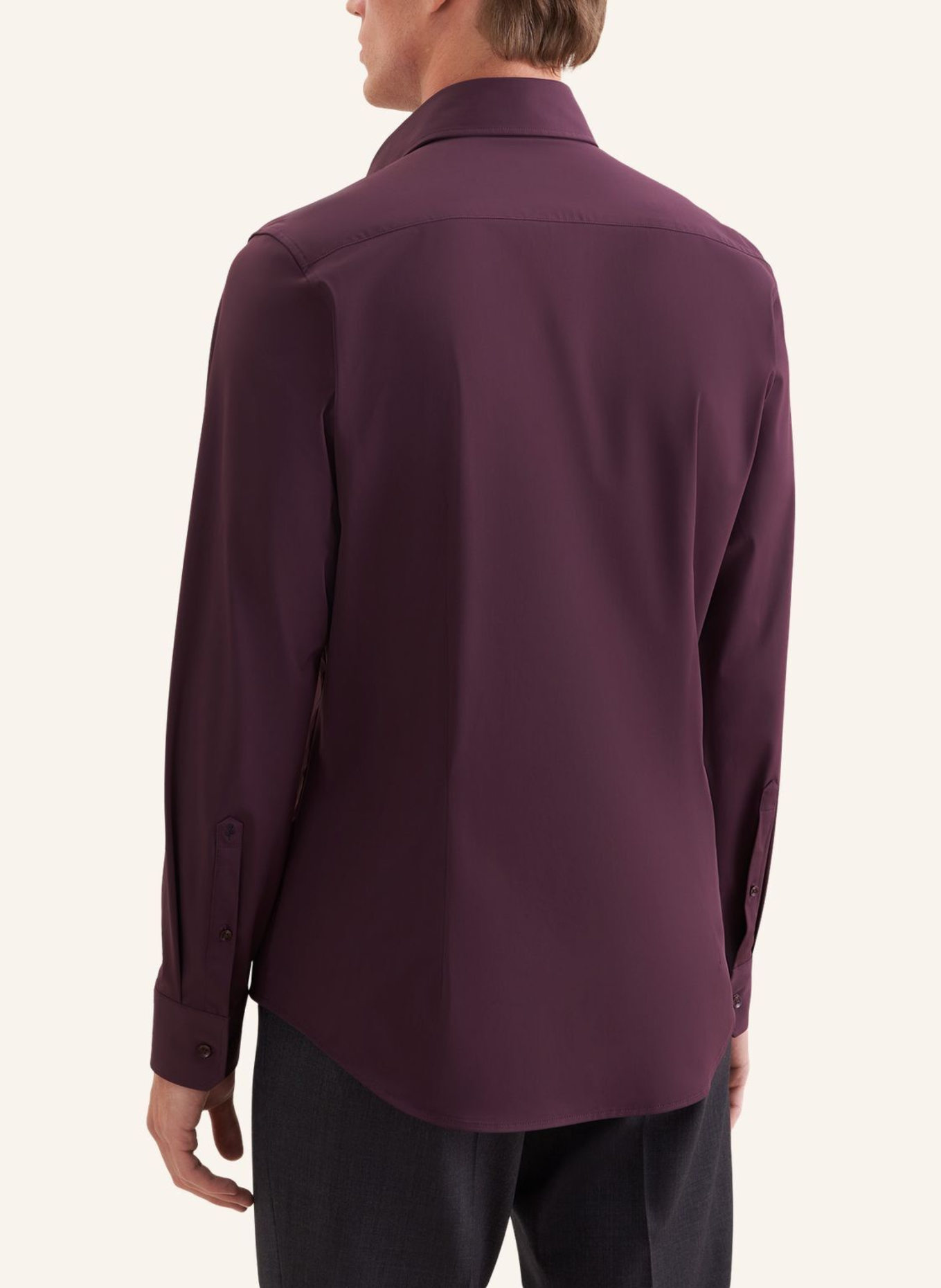 seidensticker Performance-Hemd Slim Fit: ROT