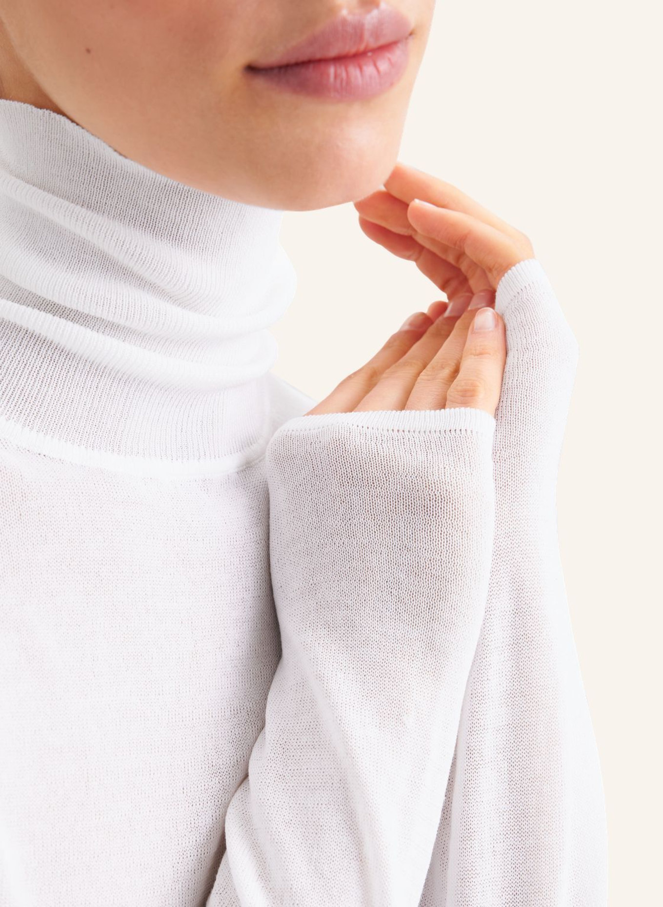 seidensticker Pullover: WEISS