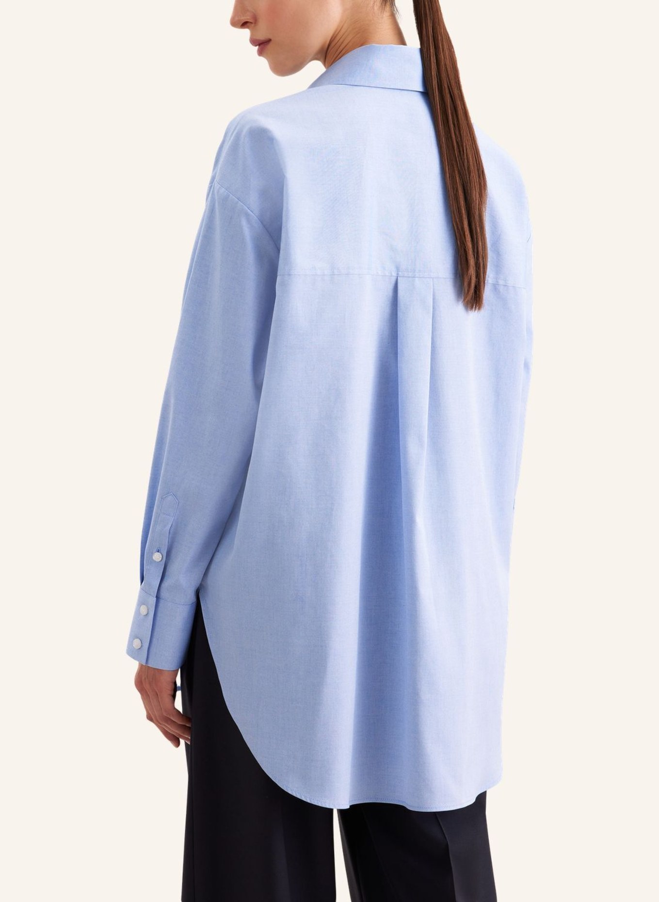 seidensticker Hemdbluse: HELLBLAU