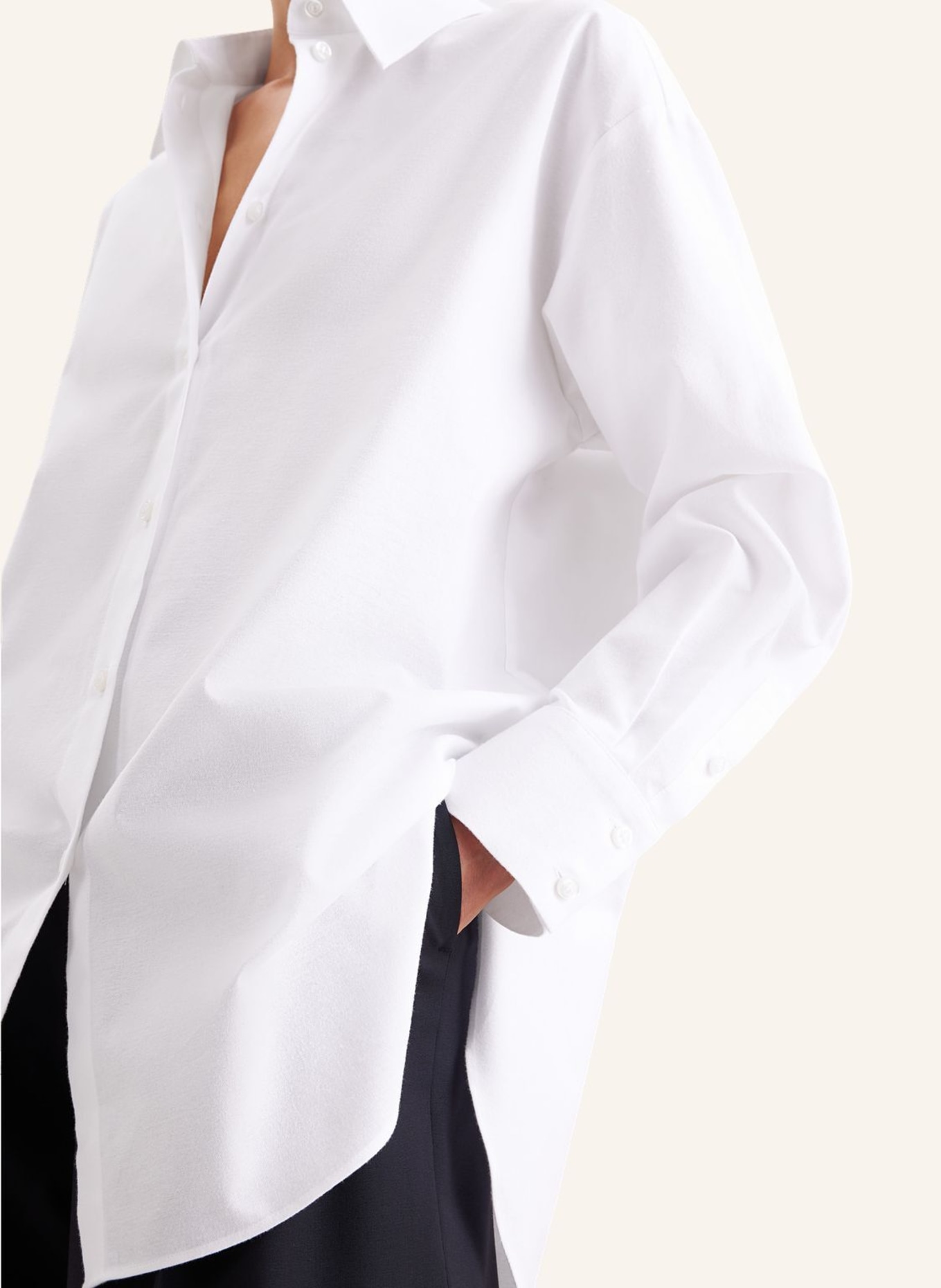 seidensticker Hemdbluse: WEISS