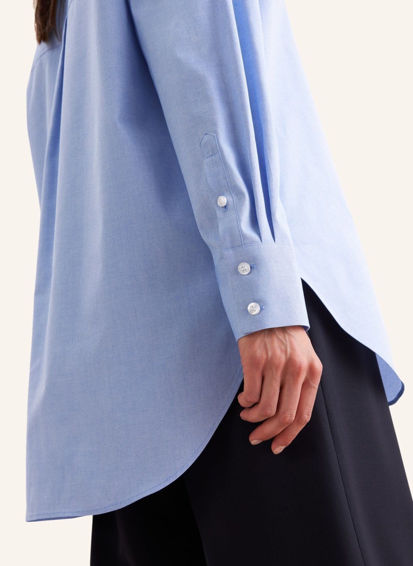 seidensticker Hemdbluse: HELLBLAU