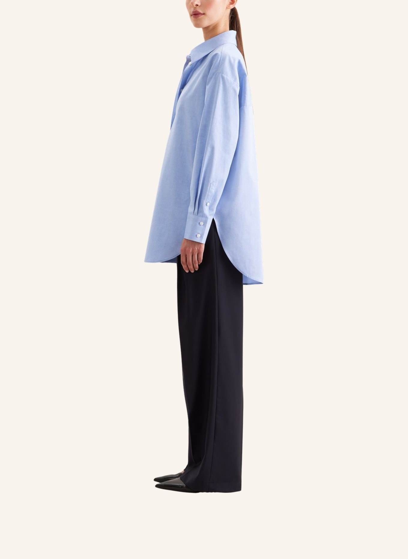 seidensticker Hemdbluse: HELLBLAU
