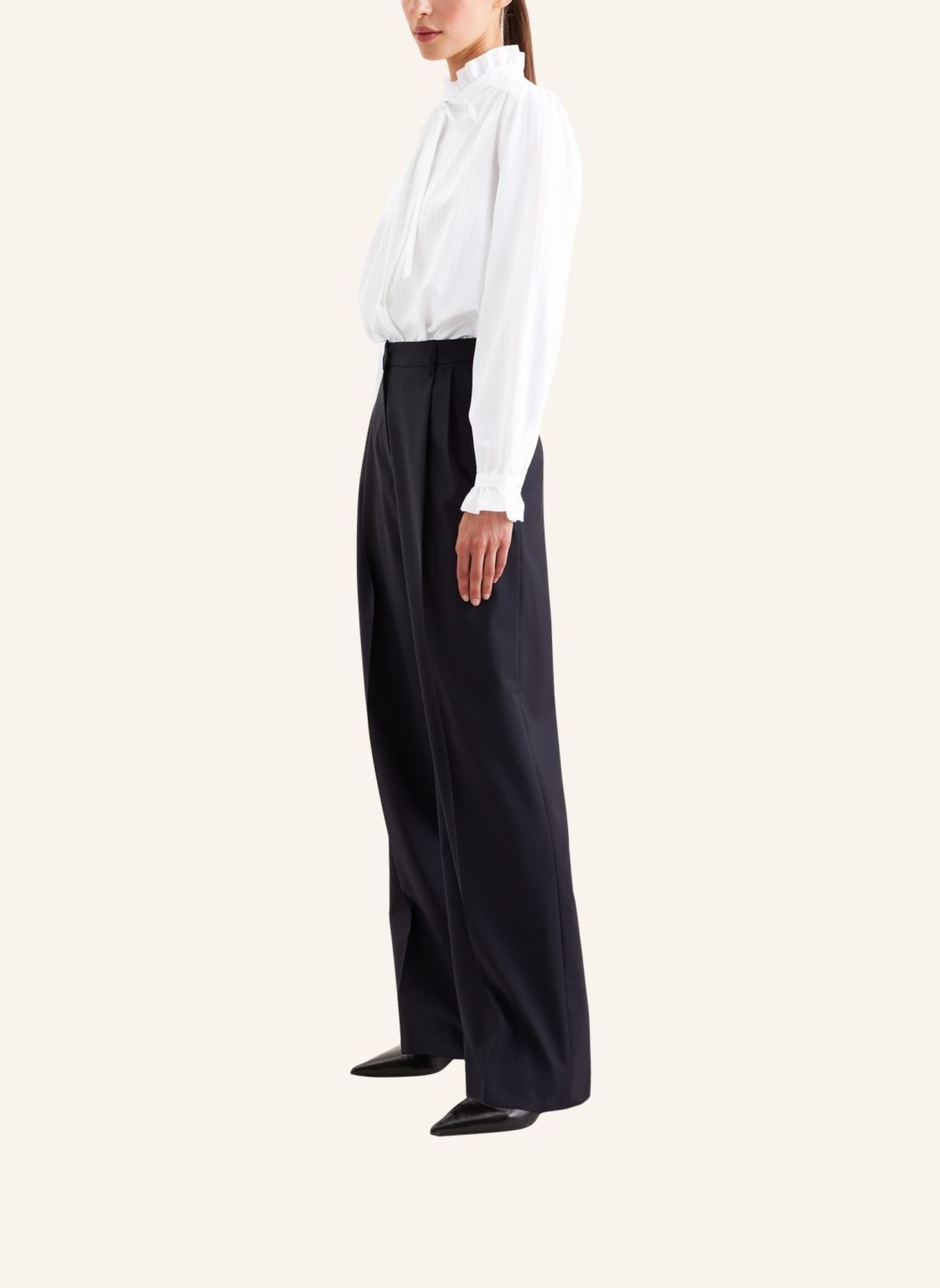 seidensticker Uitgestalde blouse: WIT