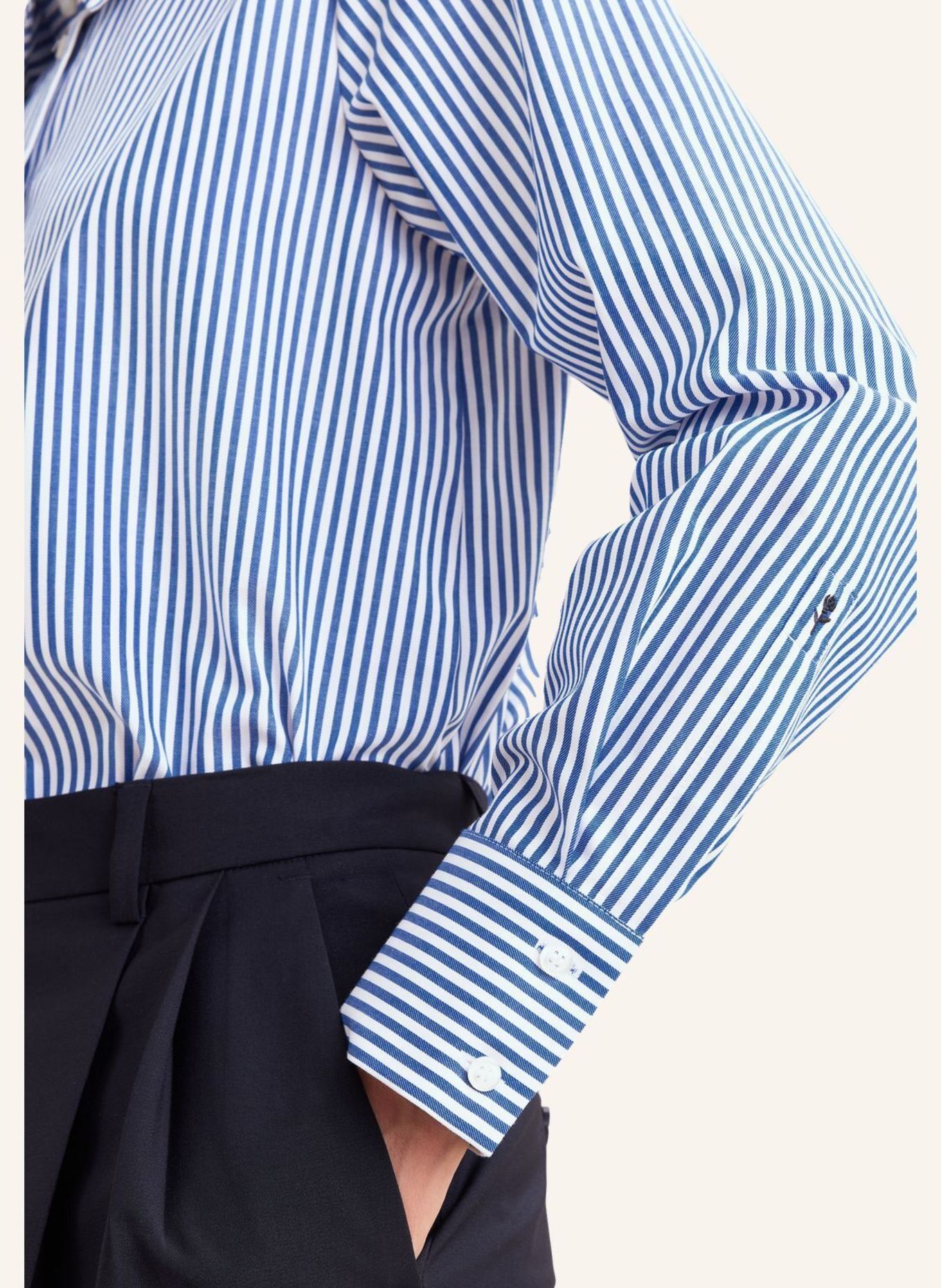 seidensticker Overhemdblouse: BLAUW