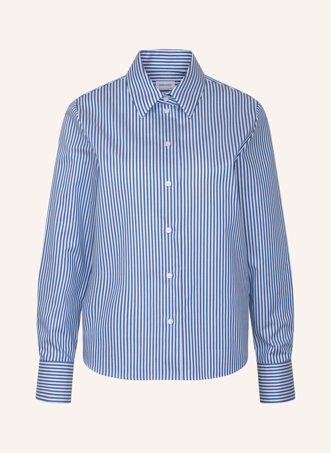 seidensticker Overhemdblouse: BLAUW