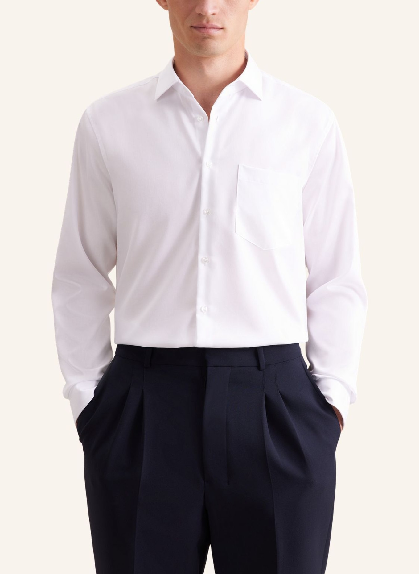 seidensticker Business Hemd Regular Fit: WEISS