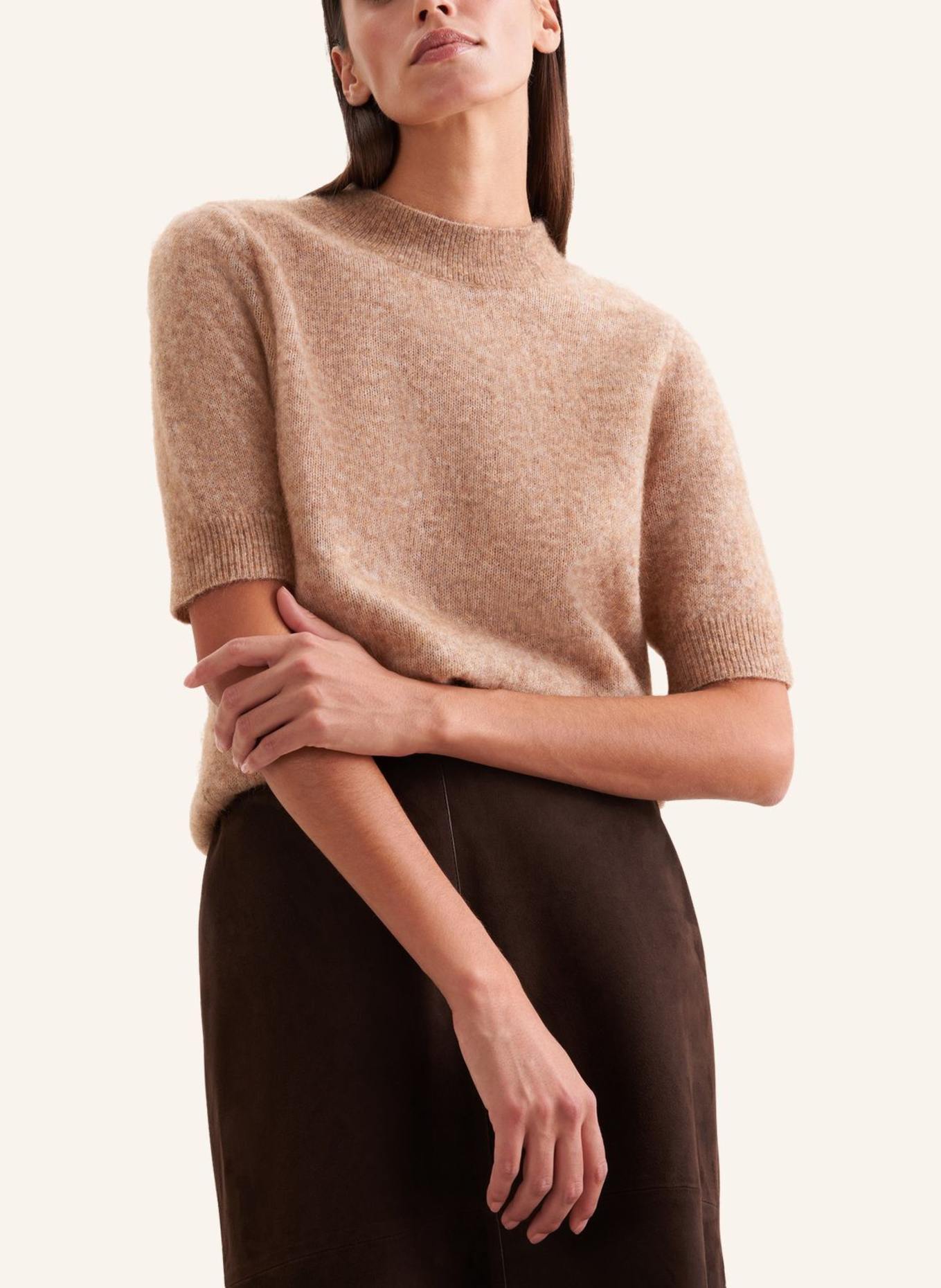 seidensticker Sweater: BROWN