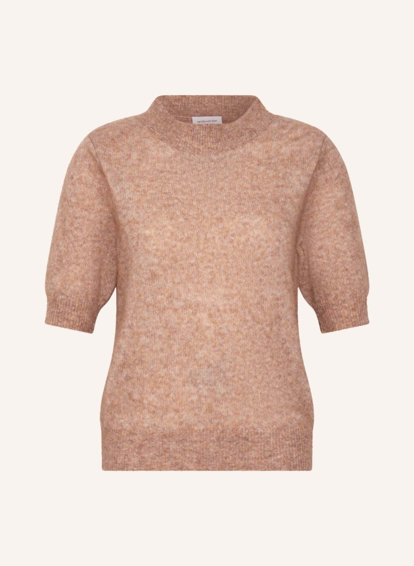 seidensticker Sweater: BROWN