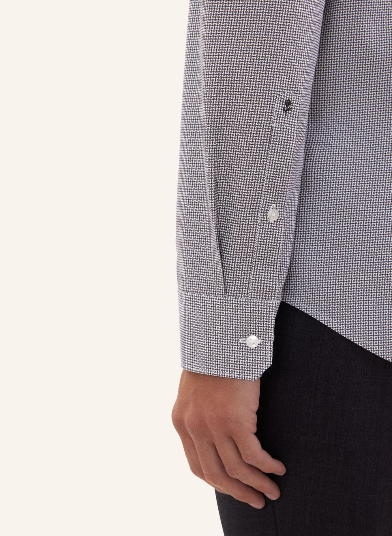 seidensticker Business Hemd Shaped Fit: BRAUN