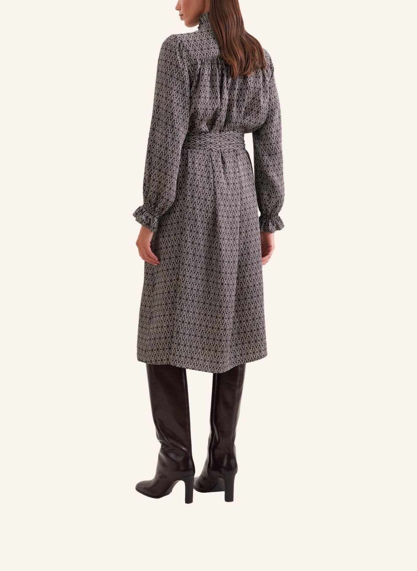 seidensticker Dress: BROWN