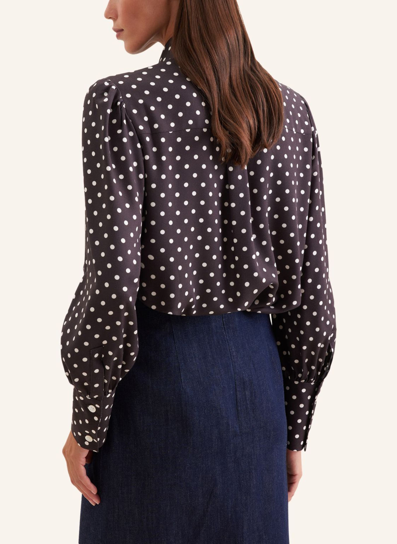 seidensticker Ausgestellte Bluse: BRAUN
