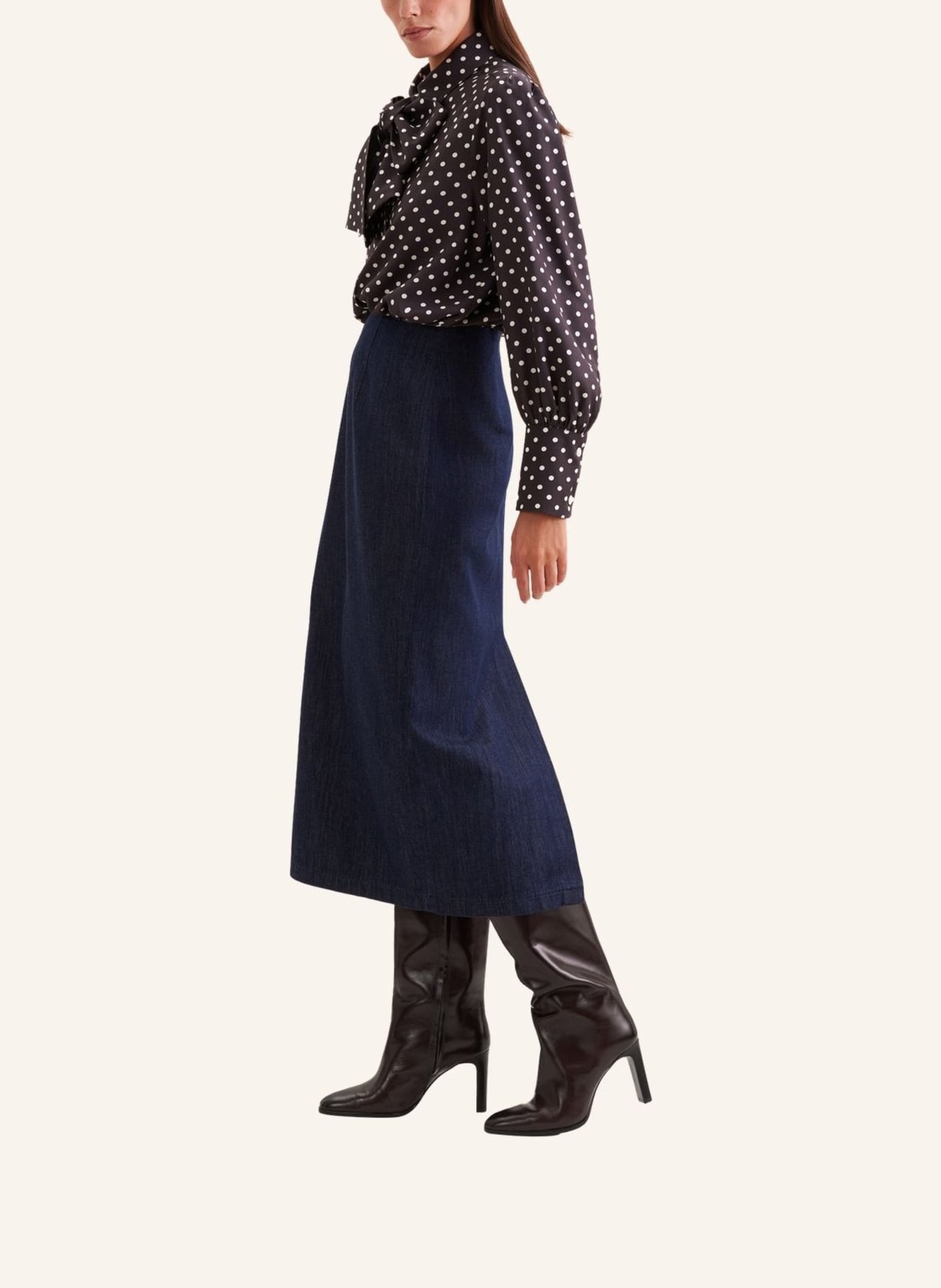 seidensticker Ausgestellte Bluse: BRAUN