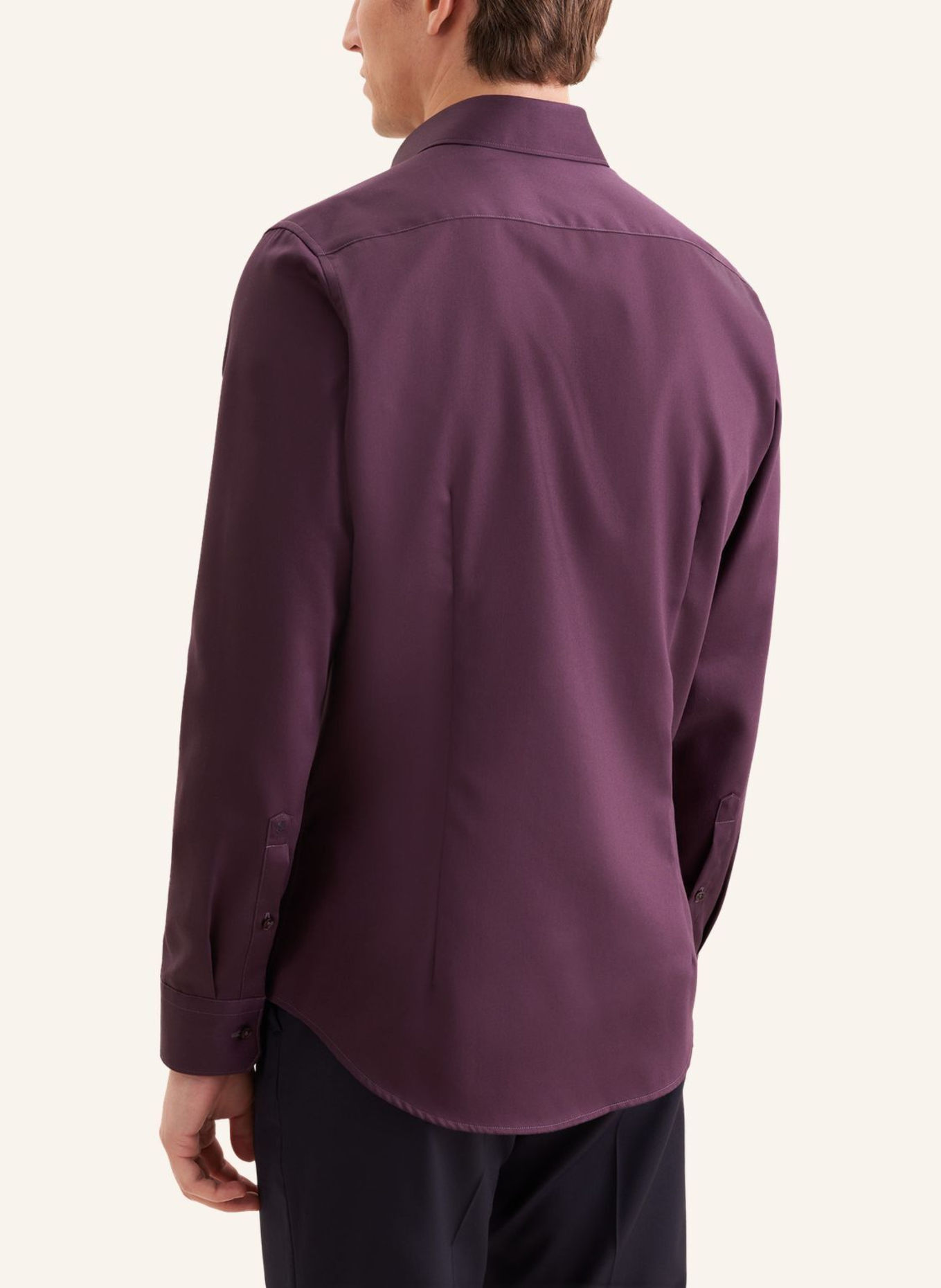seidensticker Zakelijk overhemd met X-slim fit: ROOD
