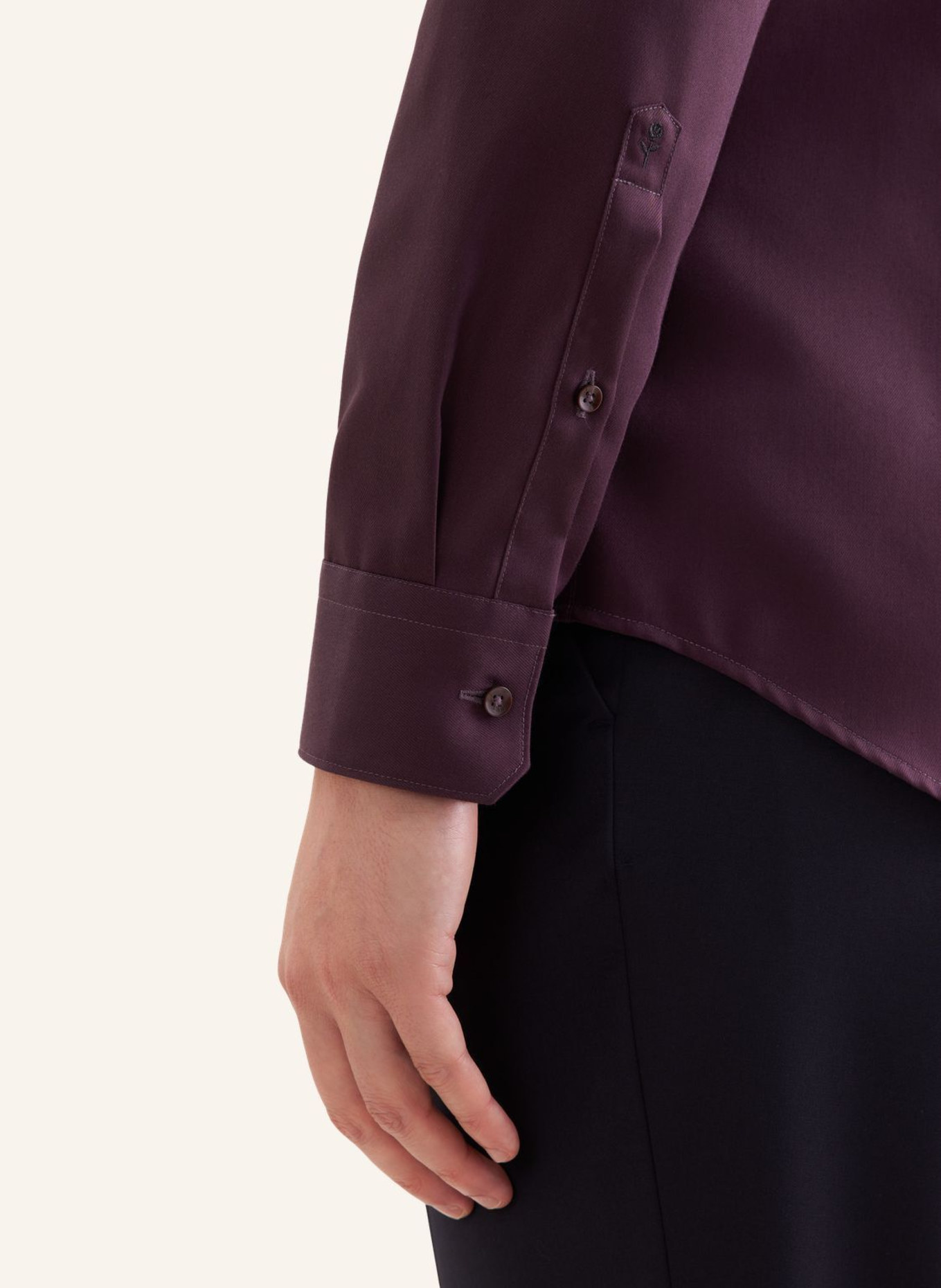 seidensticker Zakelijk overhemd met X-slim fit: ROOD