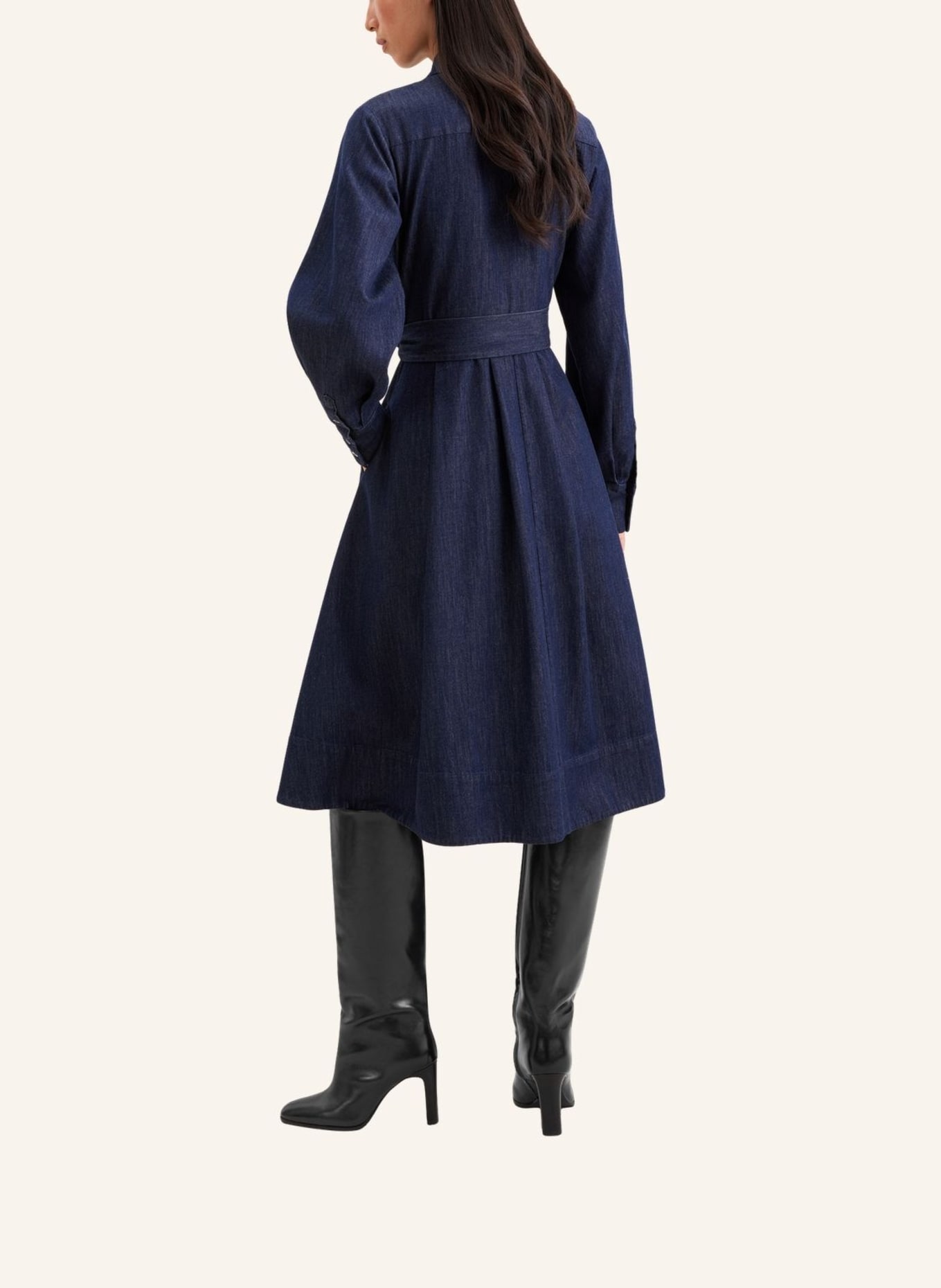 seidensticker Dress: DARK BLUE