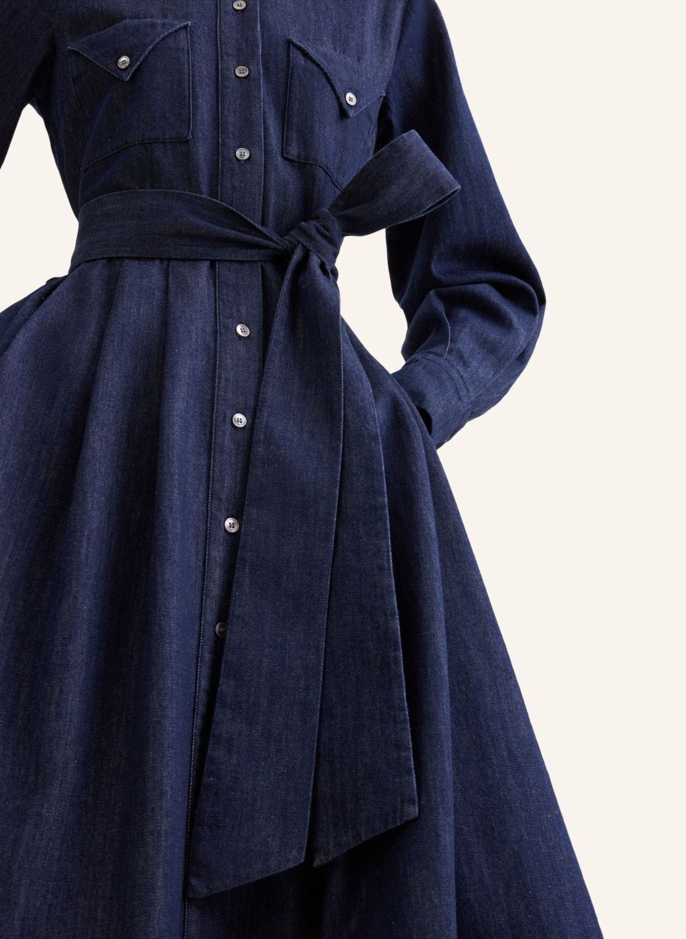 seidensticker Dress: DARK BLUE
