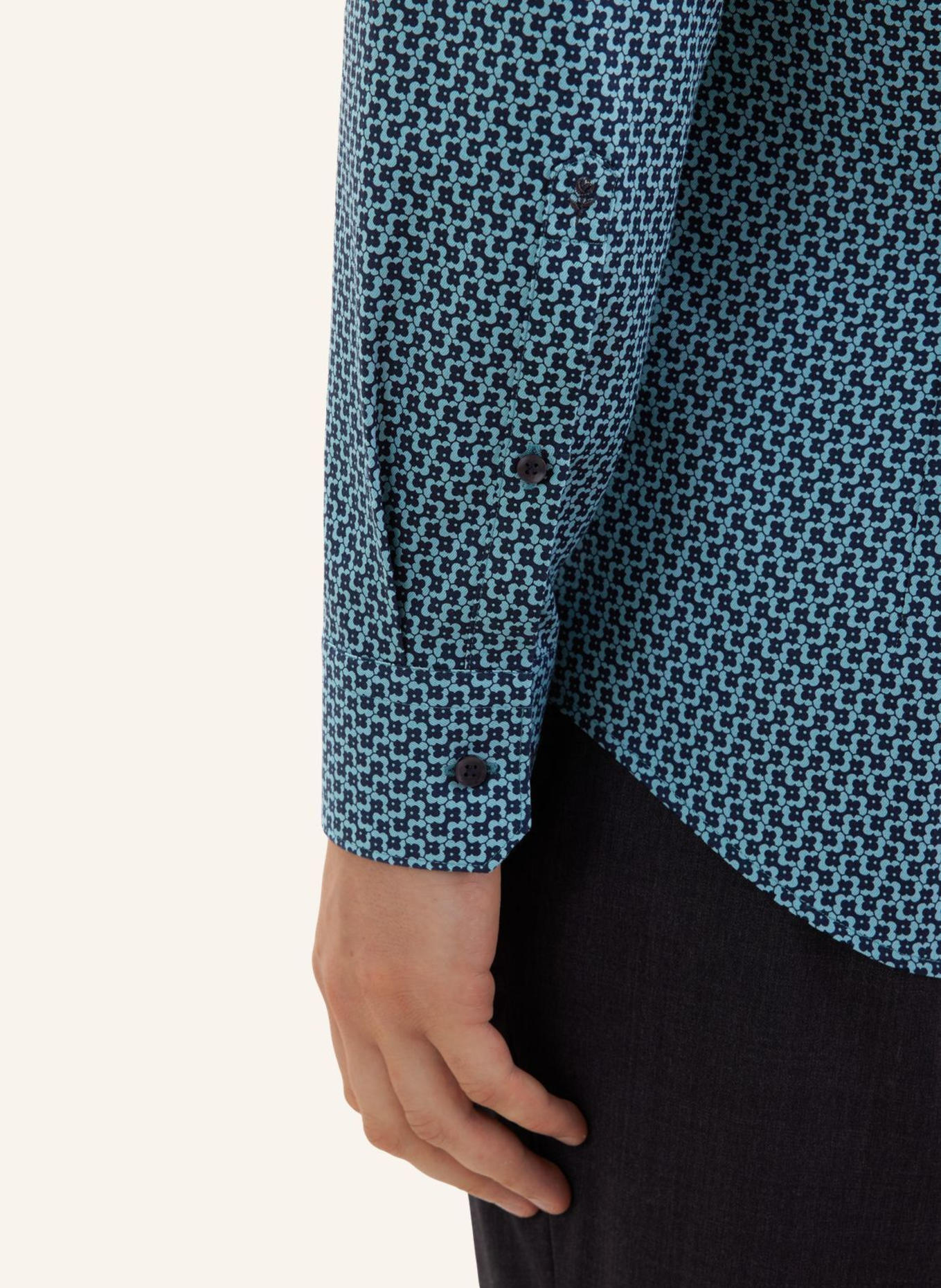 seidensticker Business Hemd Slim Fit: GRÜN