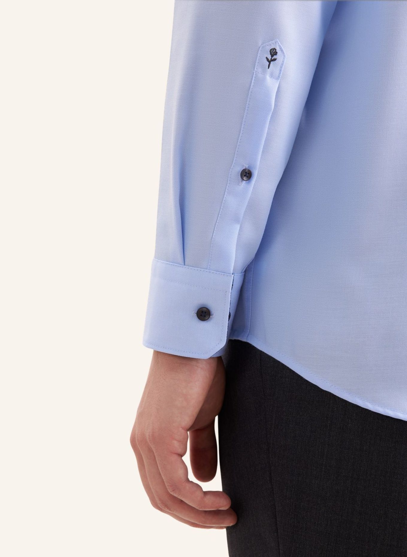 seidensticker Business Hemd Regular Fit: BLAU