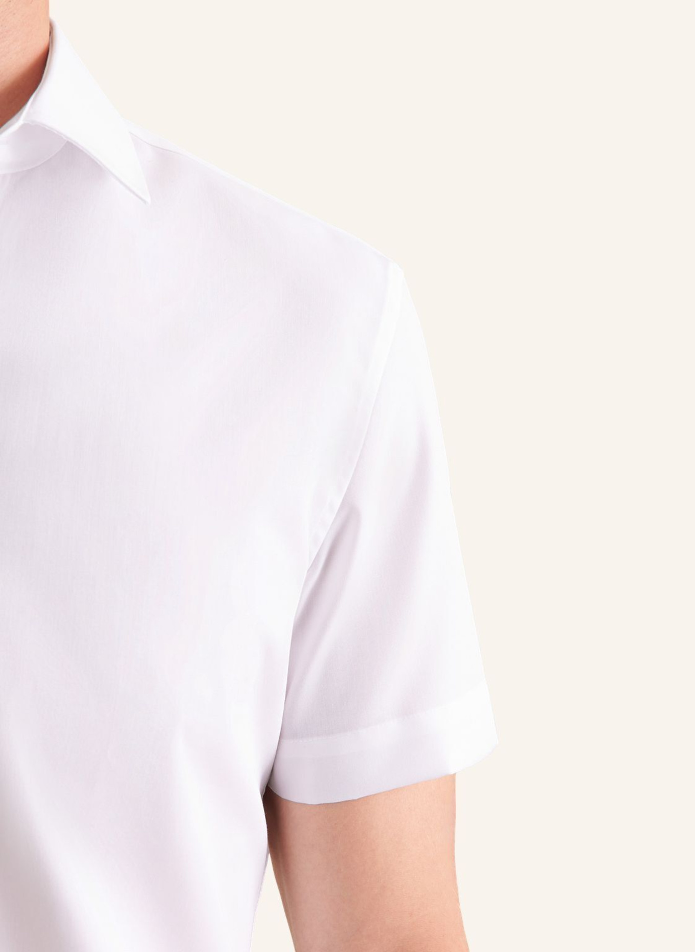 seidensticker Zakelijk overhemd, Shaped Fit: WIT