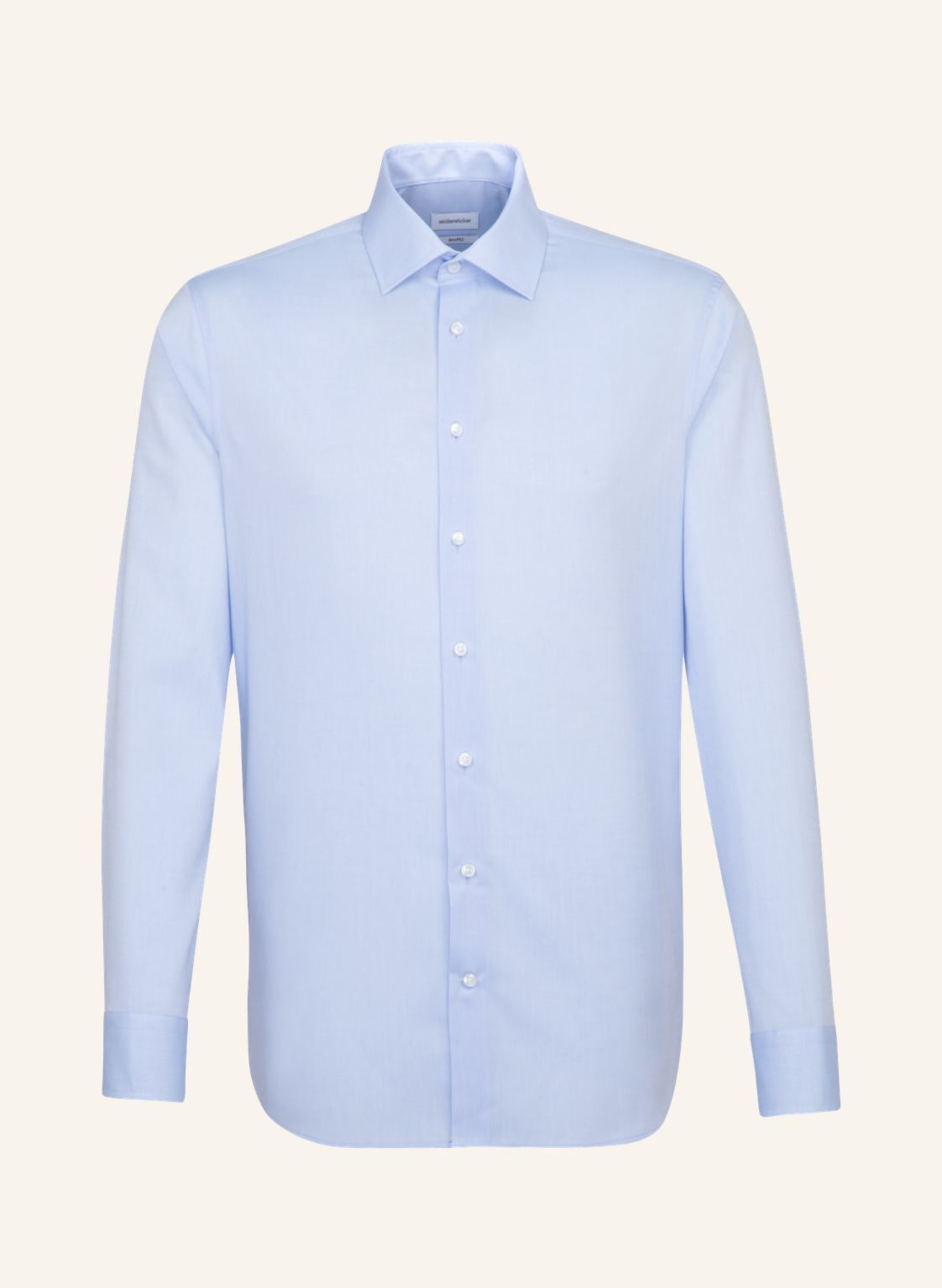 seidensticker Business Hemd Shaped Fit: HELLBLAU