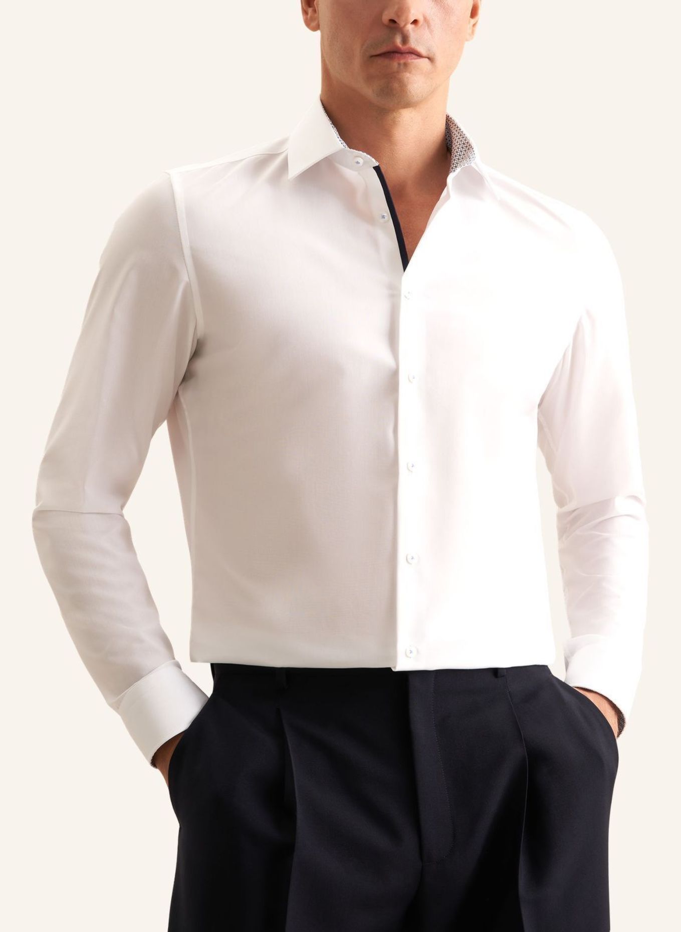 seidensticker , Business Hemd Shaped Fit: WEISS