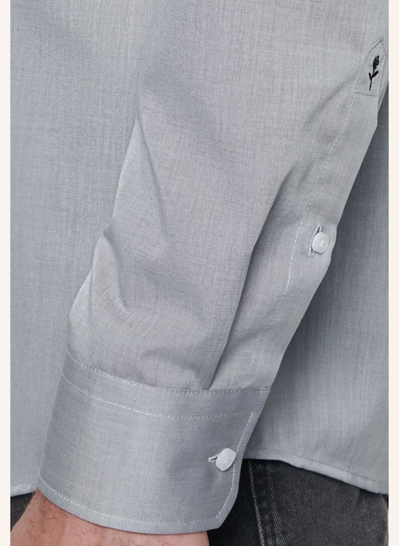 seidensticker Business Hemd Regular Fit: GRAU