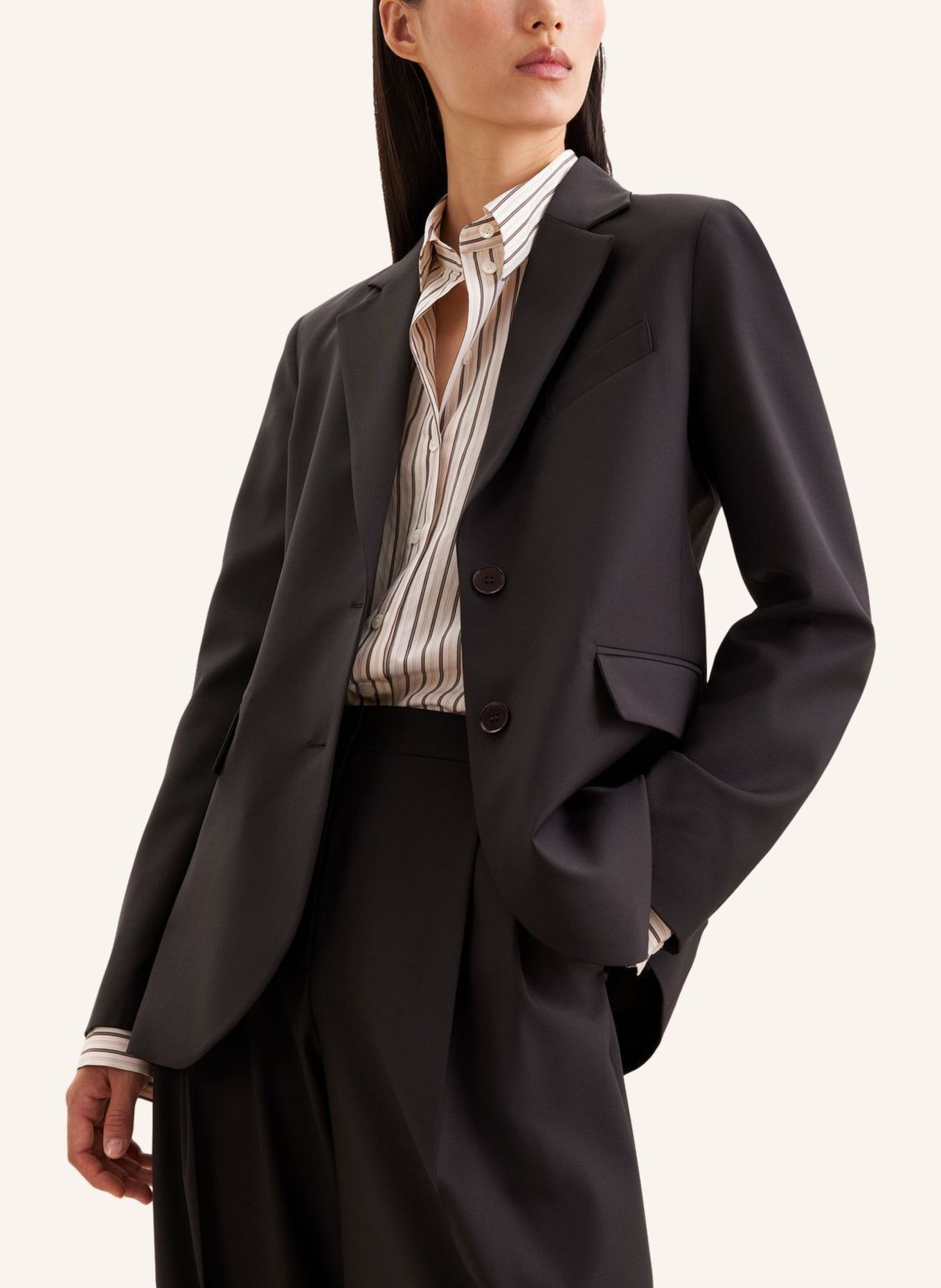 seidensticker Blazer: BRAUN