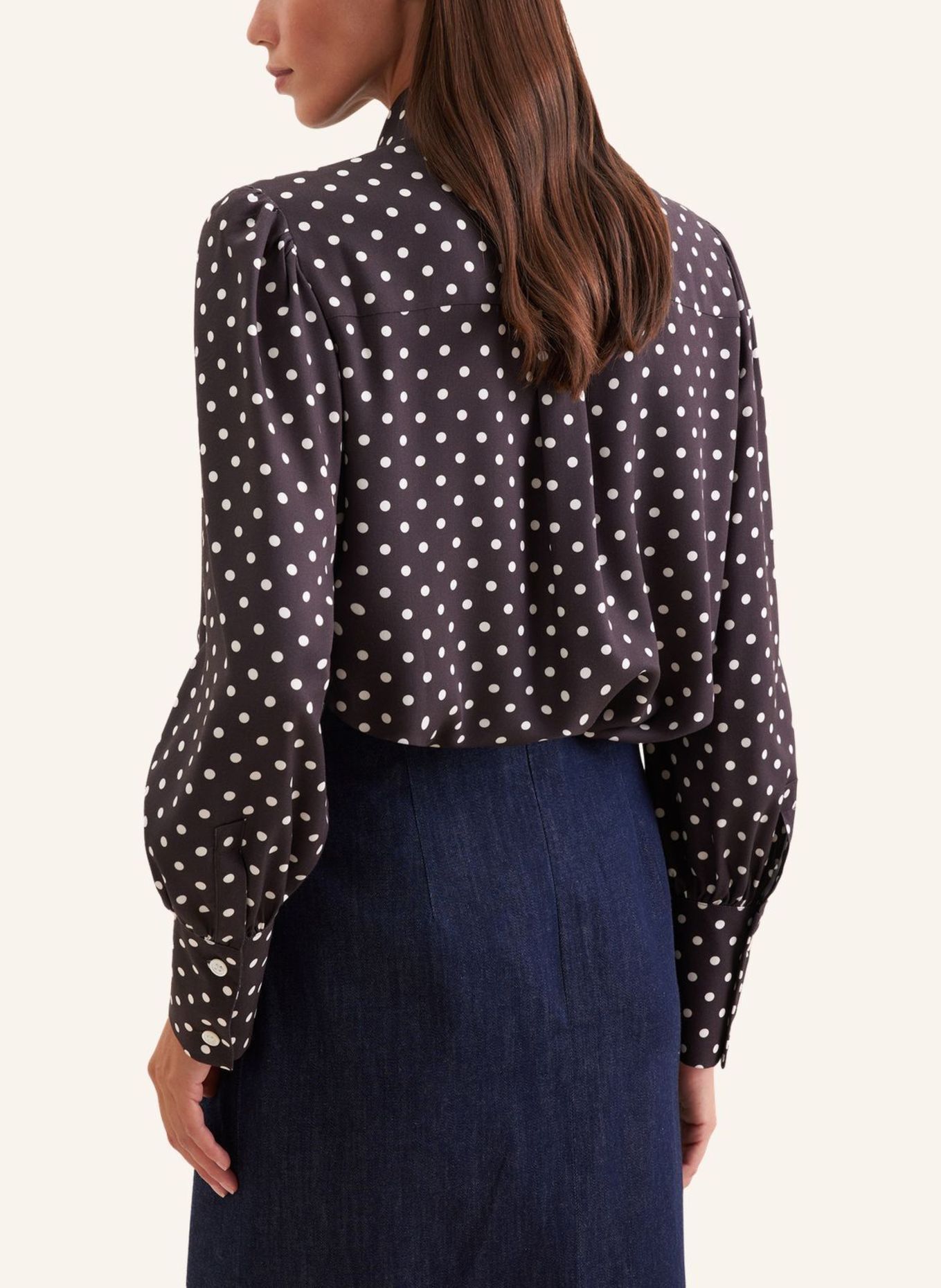 seidensticker Uitgestalde blouse: BRUIN