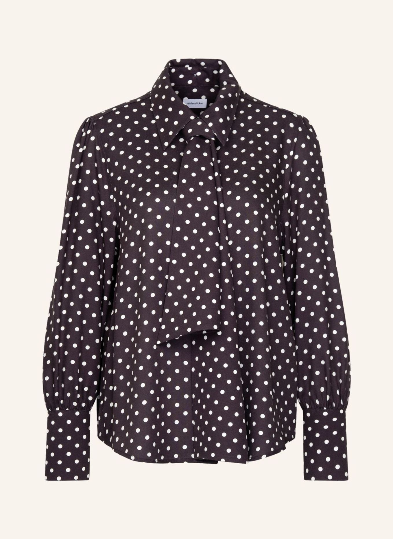 seidensticker Uitgestalde blouse: BRUIN