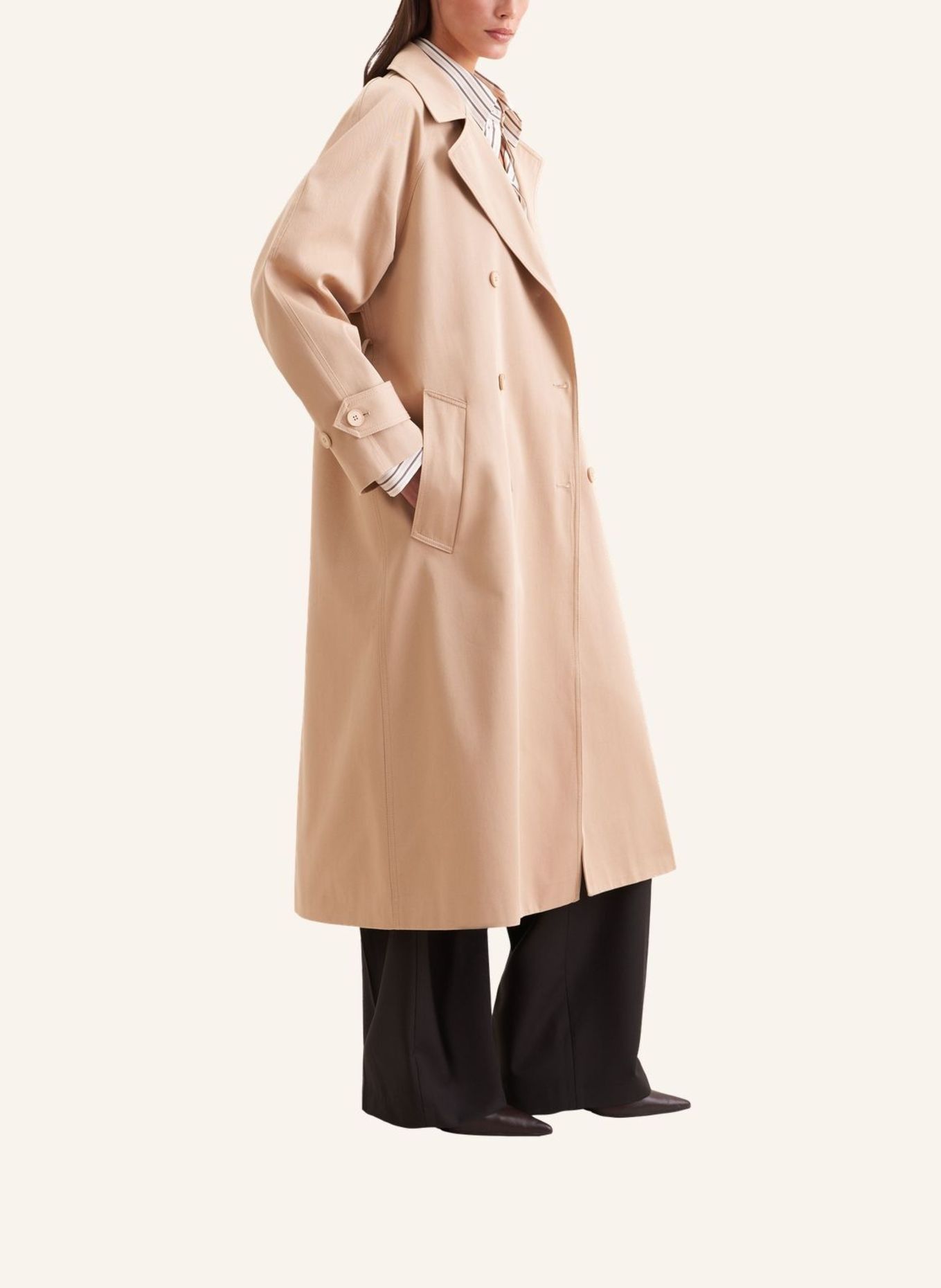 seidensticker Trench Coat: BEIGE