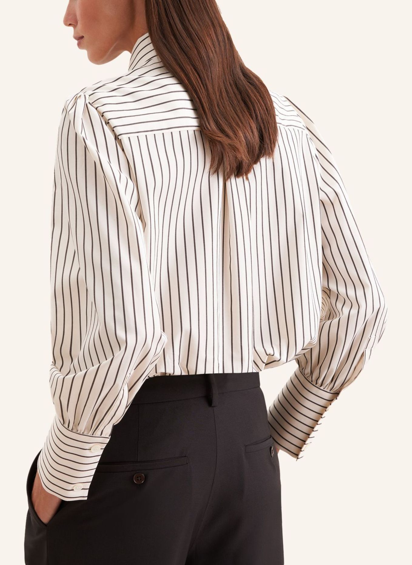 seidensticker Uitgestalde blouse: BRUIN