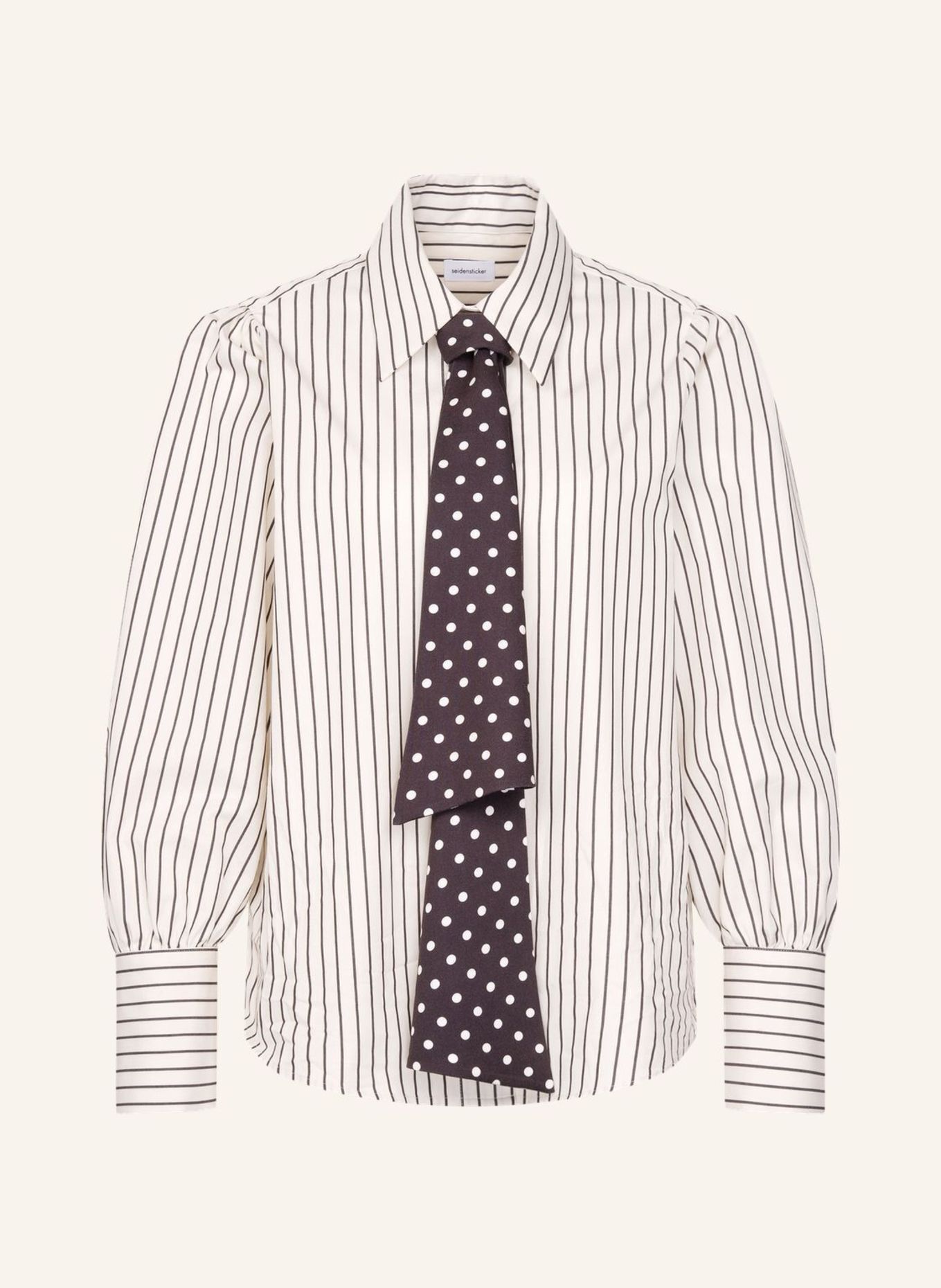 seidensticker Uitgestalde blouse: BRUIN